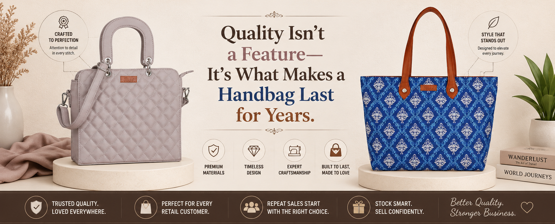 What Makes a Quality Leather Handbag