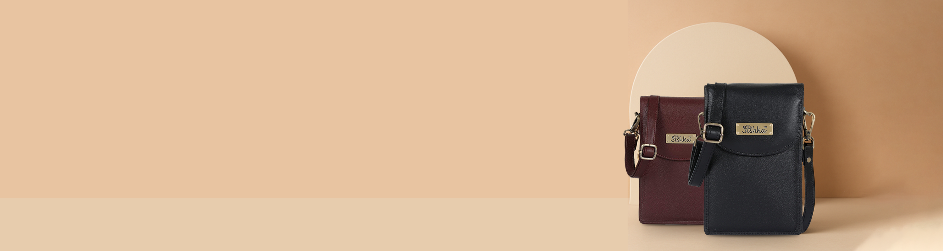 Leather Crossbody Mobile Bags