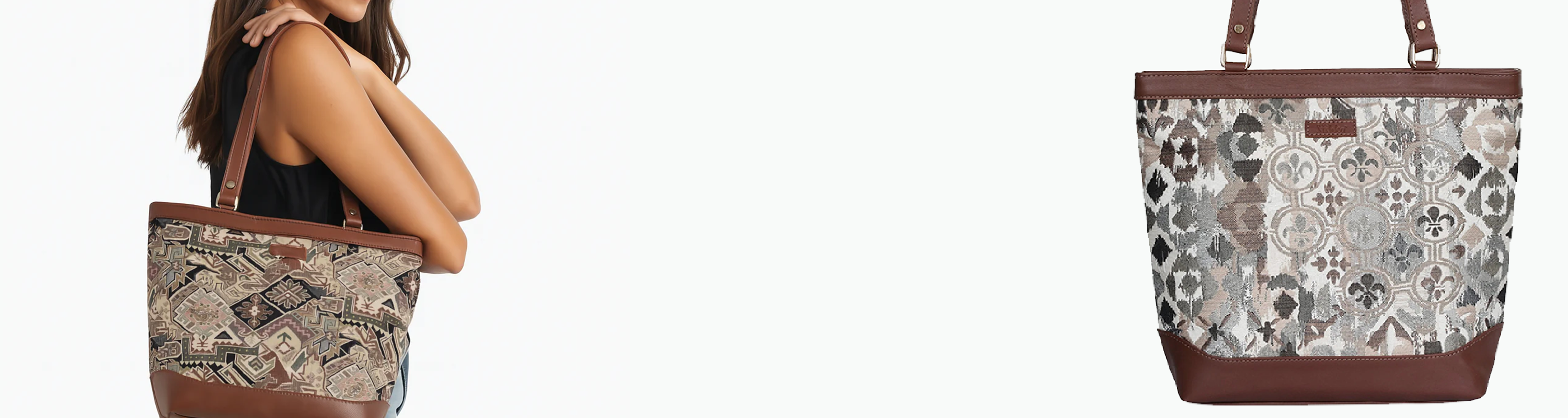 Hand Crafted Fabric Tote Bag