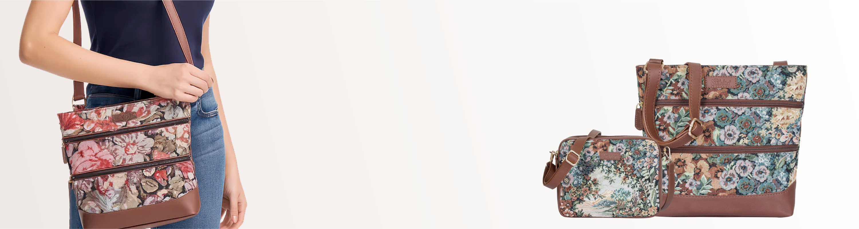 Hand Crafted Fabric Crossbody Bag