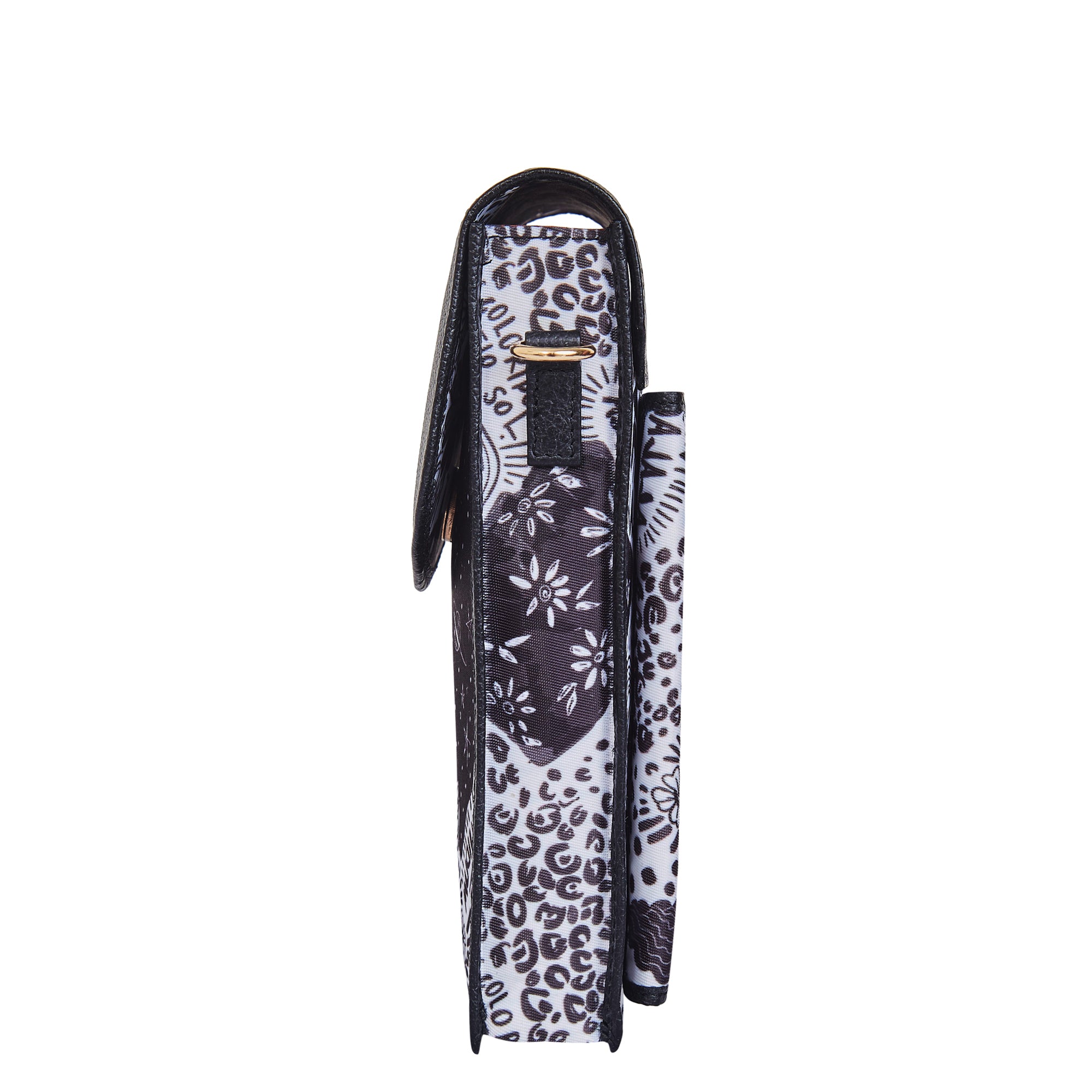 Cell Phone Crossbody Wallet for Women with Leather Details