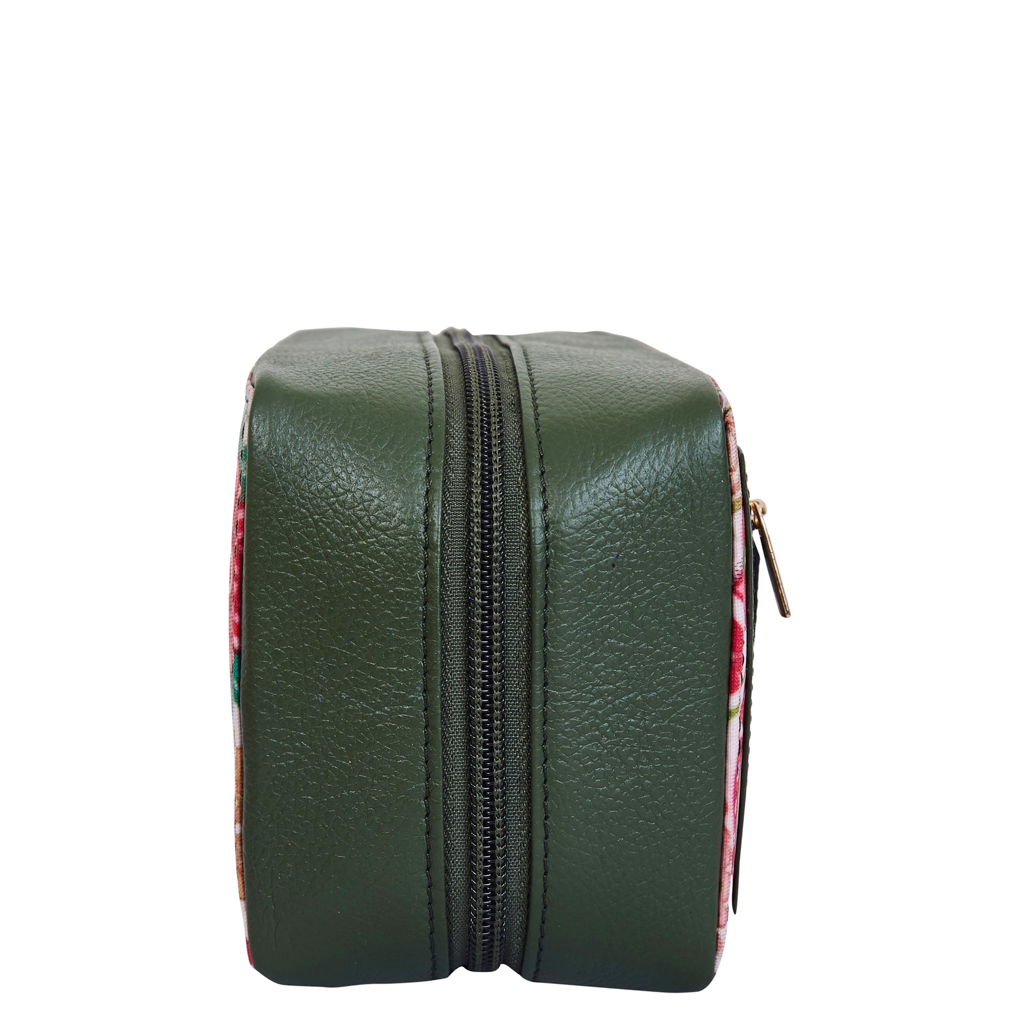 Paisley Travel Jewelry Organizer for Women with Stylish Leather Details