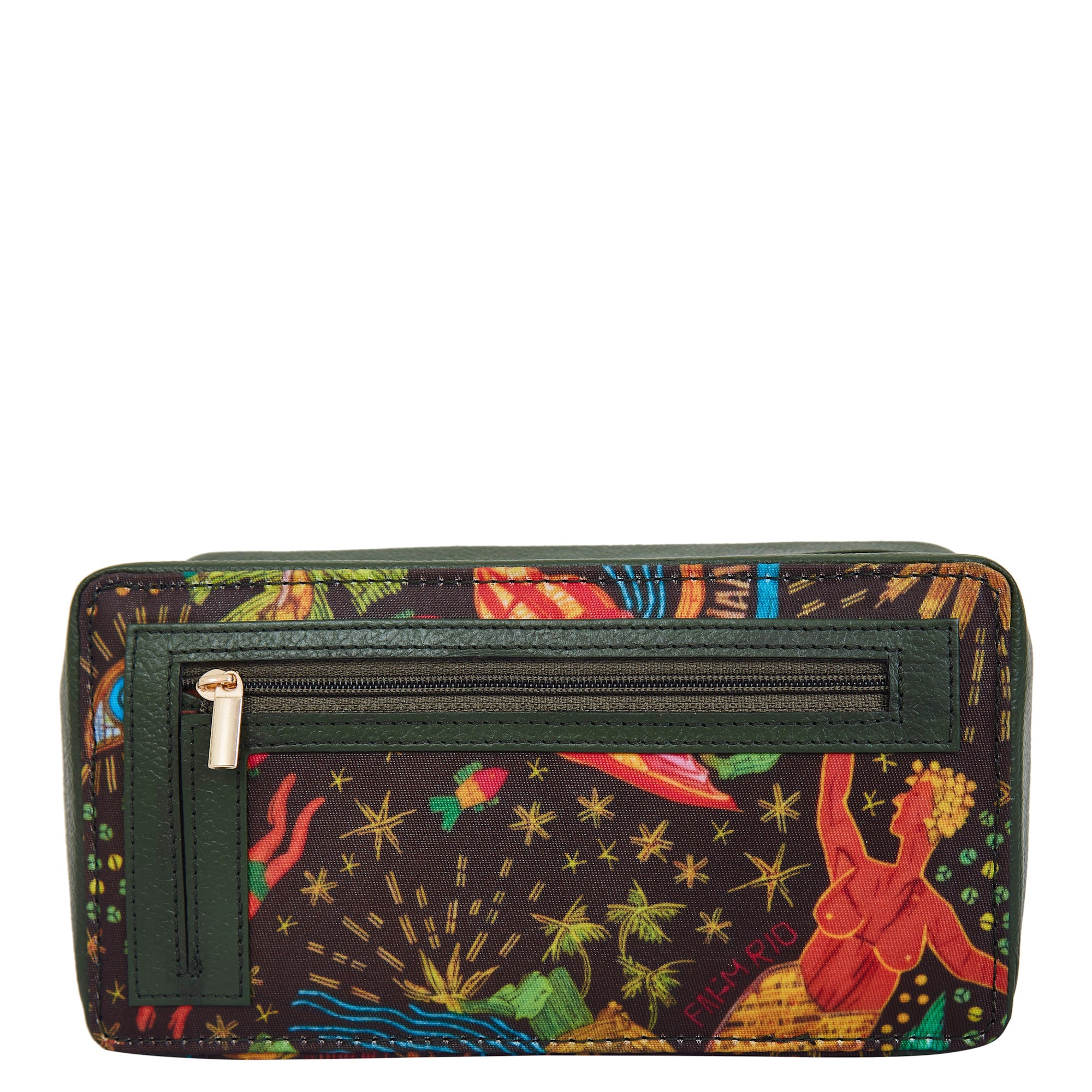 Coastal Travel jewellery Organizer for Women with Leather Details