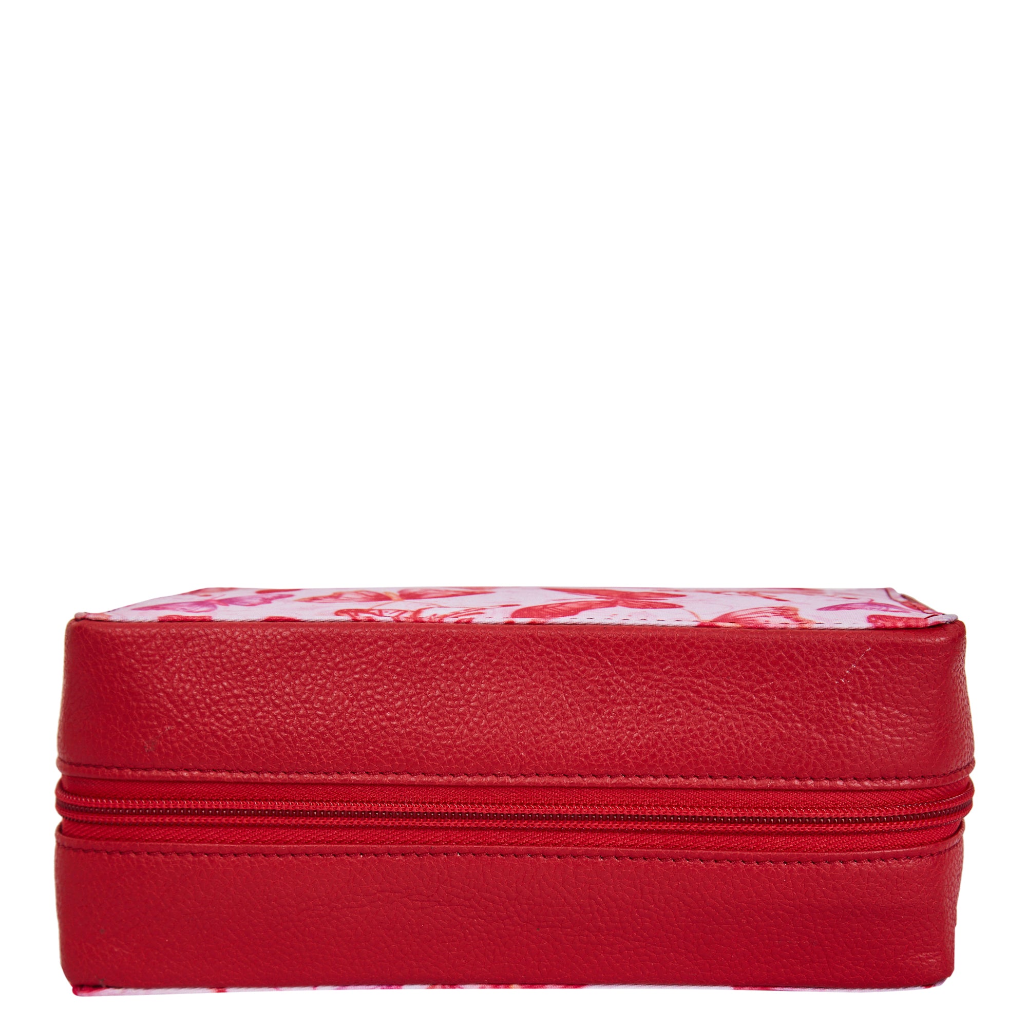 Butterfly Travel jewellery Organizer with Stylish Leather Details for Women