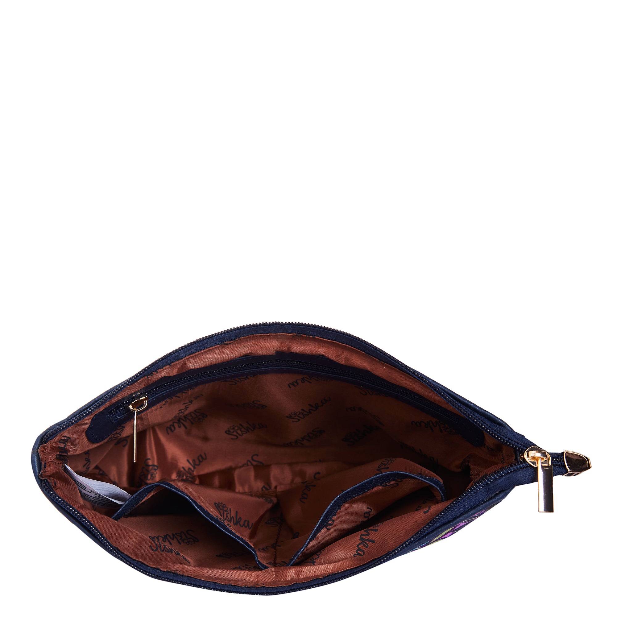 Floral Print Hobo Bag with Leather Trim and an Adjustable Strap for Ladies
