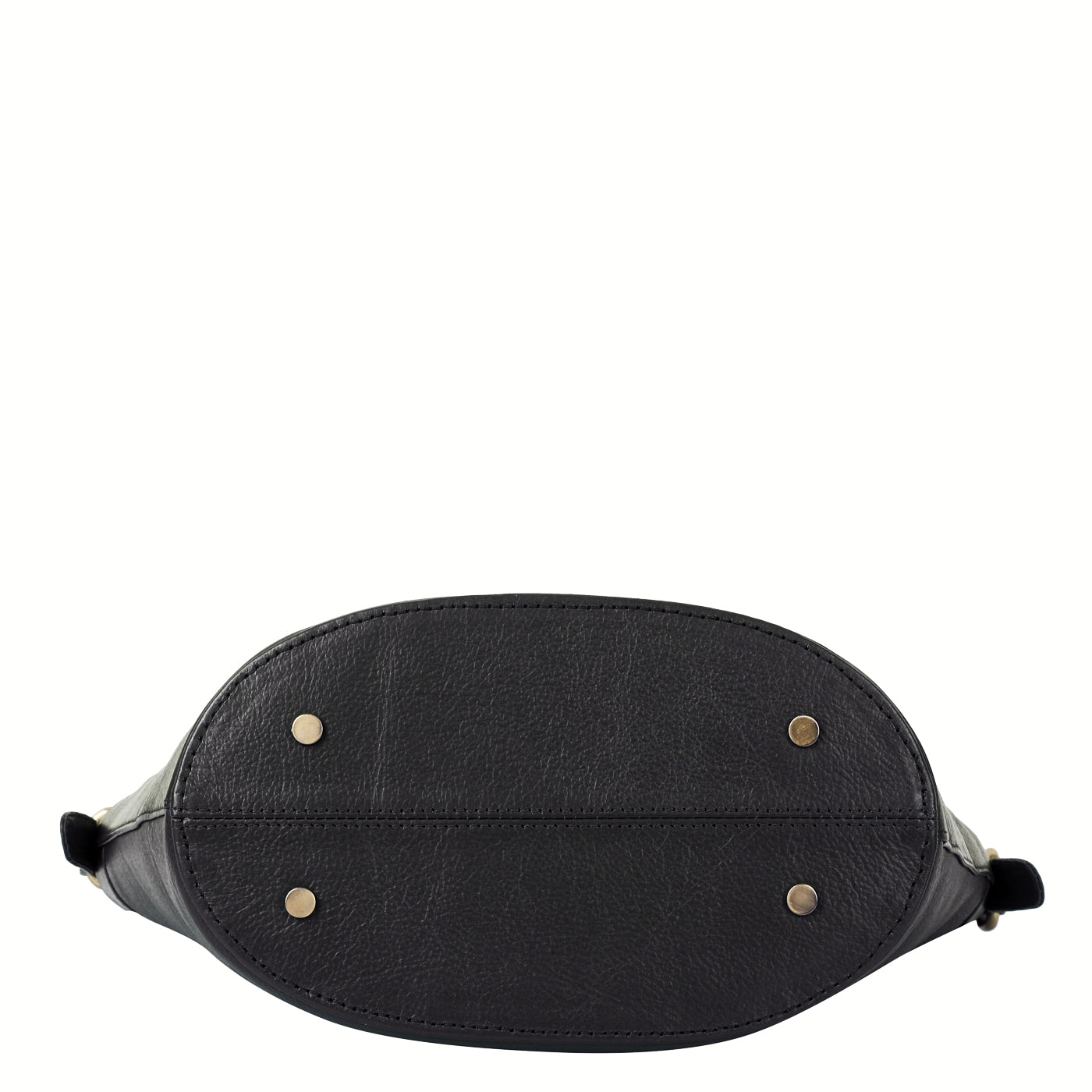 Sishka Black Genuine Leather Bucket Hobo Bag for Women – Stylish Tote Shoulder Handbag, Spacious Satchel Purse, Perfect for Office, Events, Casual Outings & Travel (H 9.87" x W 13" x D 5.25").