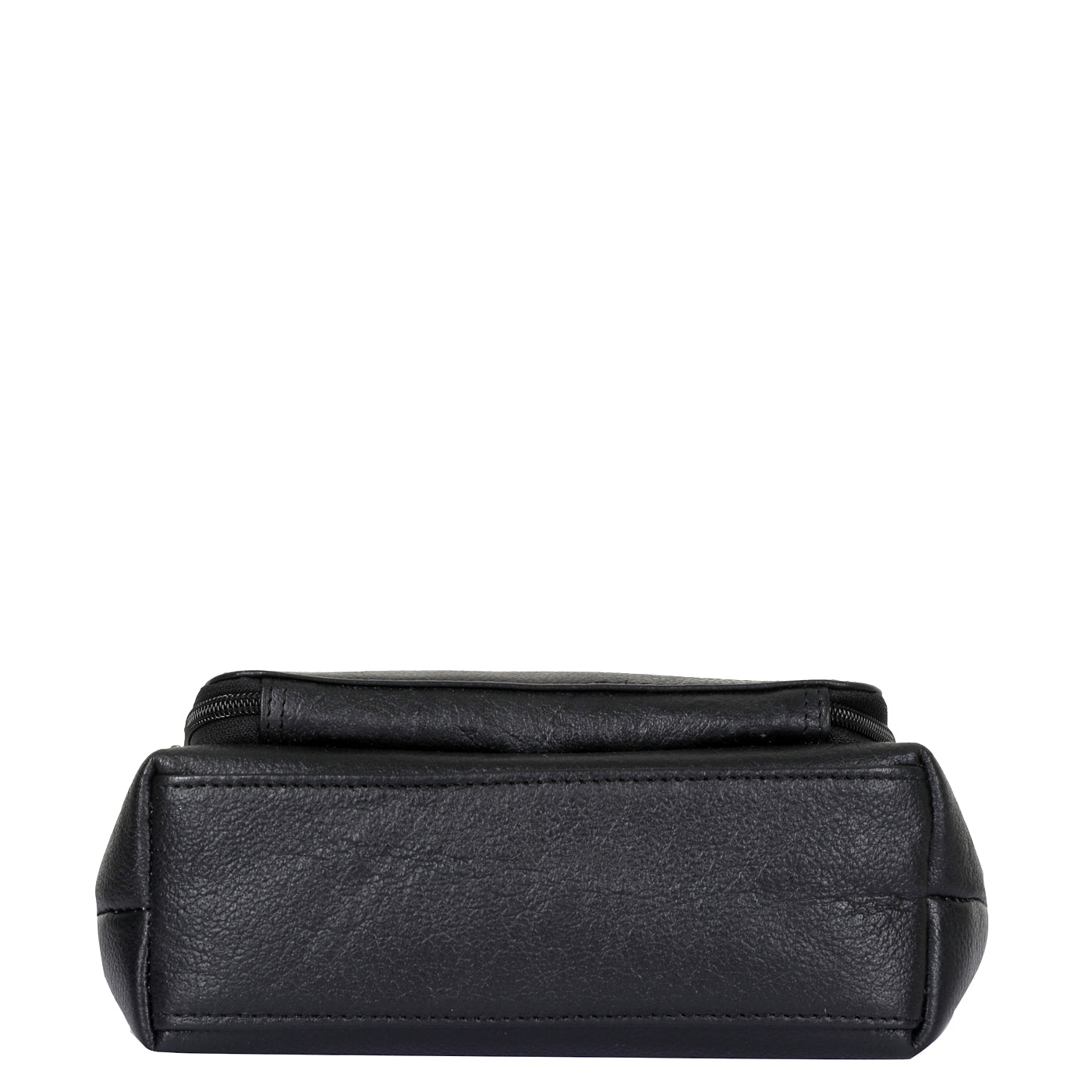 Black Shoulder Bag for Women by Sishka (H 6.25" x W 10.5" x D 4") – Elegant Genuine Leather Hobo Tote Handbag with Top Zipper Closure, Perfect for Daily Use, Travel & Casual Outings.