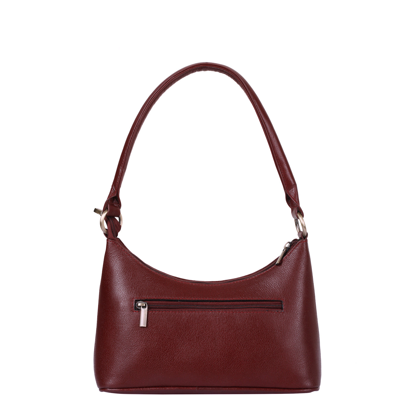 Sishka Genuine Leather Hobo bag – Fashionable Tote Shoulder Bag, Soft Leather Satchel, Versatile Crossbody Handbag for Women- Cherry Red (H 7.25" x W 10.5" x D 4.25")