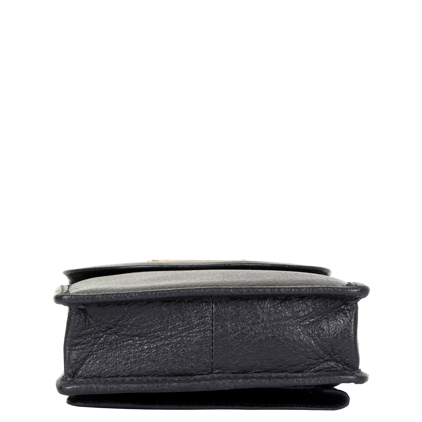 Crossbody Cell Phone Wallet in Trendy Black by Sishka – Stylish Genuine Leather Purse, Sleek Shoulder Bag, Travel Sling, Compact Wallet for Everyday Use.
