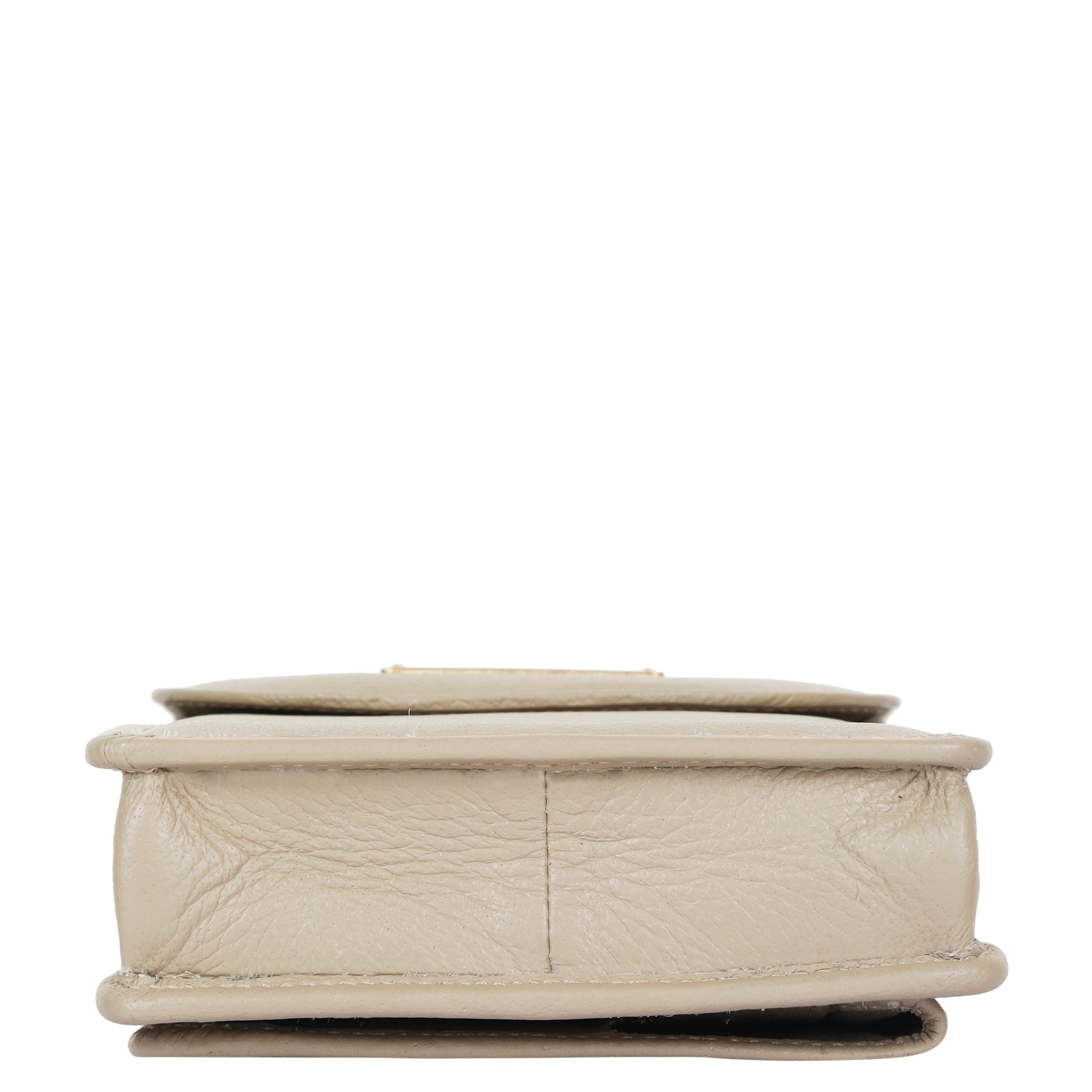 Crossbody Cell Phone Wallet for Ladies in Taupe Colour– Fashionable Leather Phone Purse, Sleek Shoulder Bag, Genuine Leather Travel Sling, Compact Everyday Wallet | Sishka
