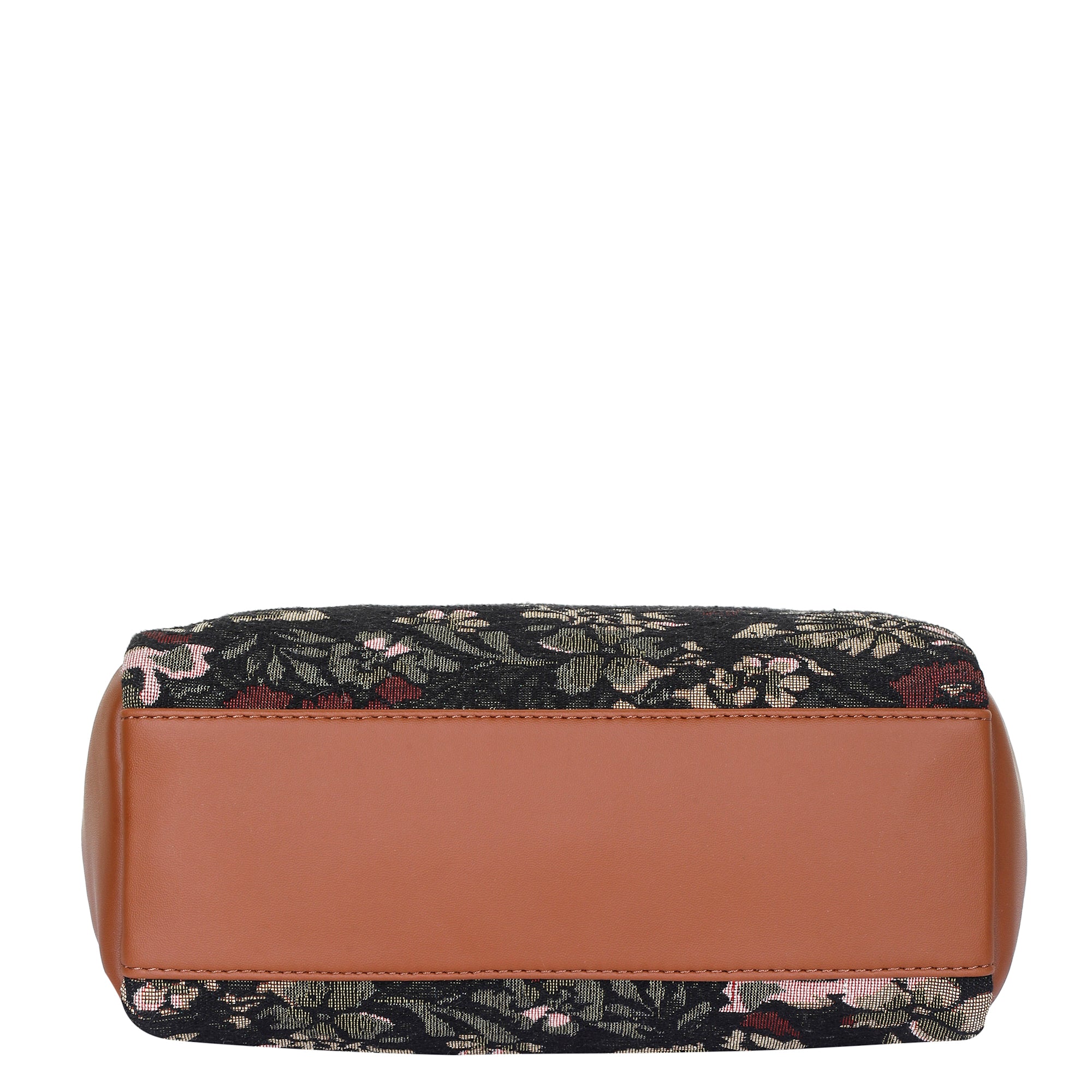 Women’s Hobo Bag in Vintage Tapestry Fabric – Vegan Leather-Trimmed Crossbody & Shoulder Purse for Travel & Daily Use