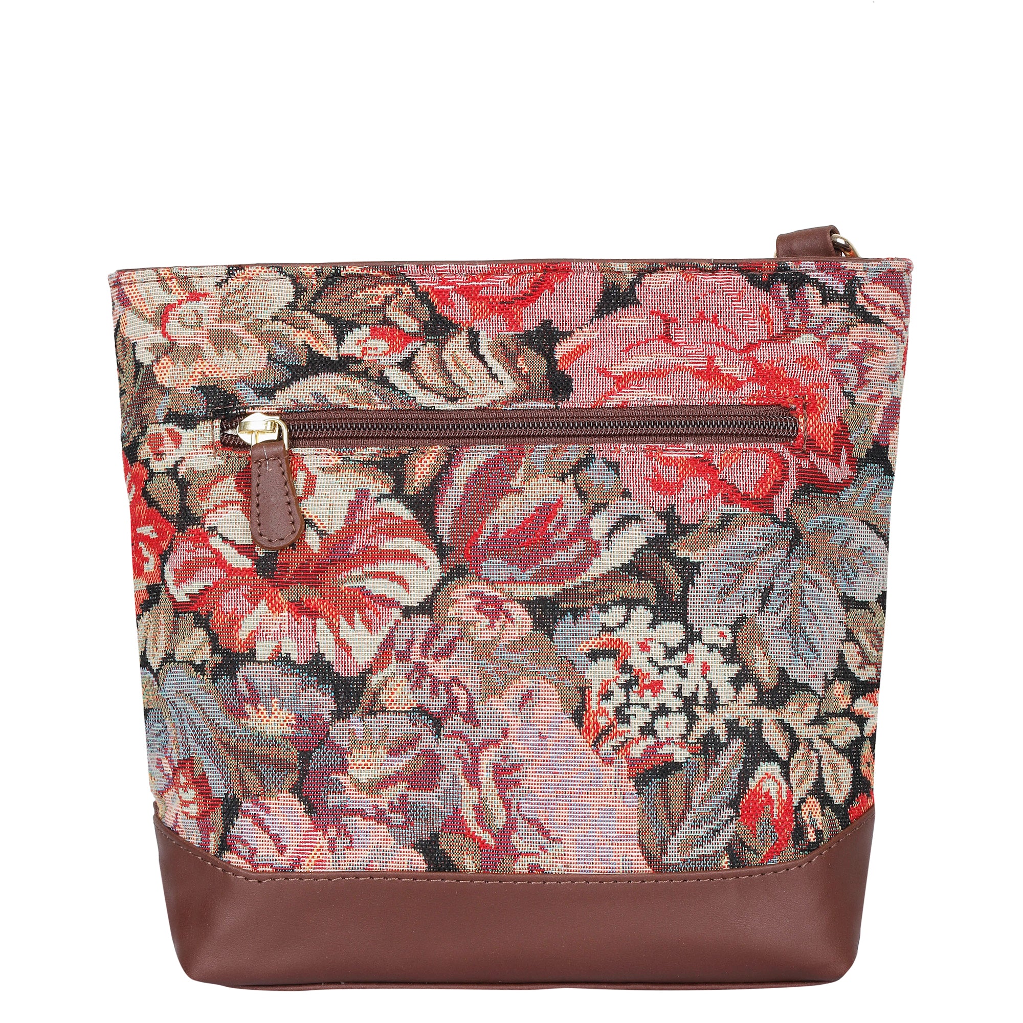Floral Tapestry Crossbody Sling Bag – Women’s Shoulder & Messenger Purse