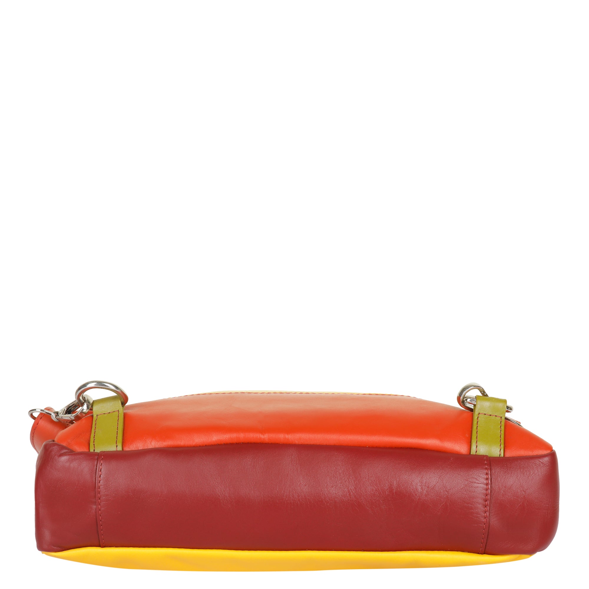 Genuine Leather Multicolour Backpack, Daypack for Women- Travel, Work, Gifting