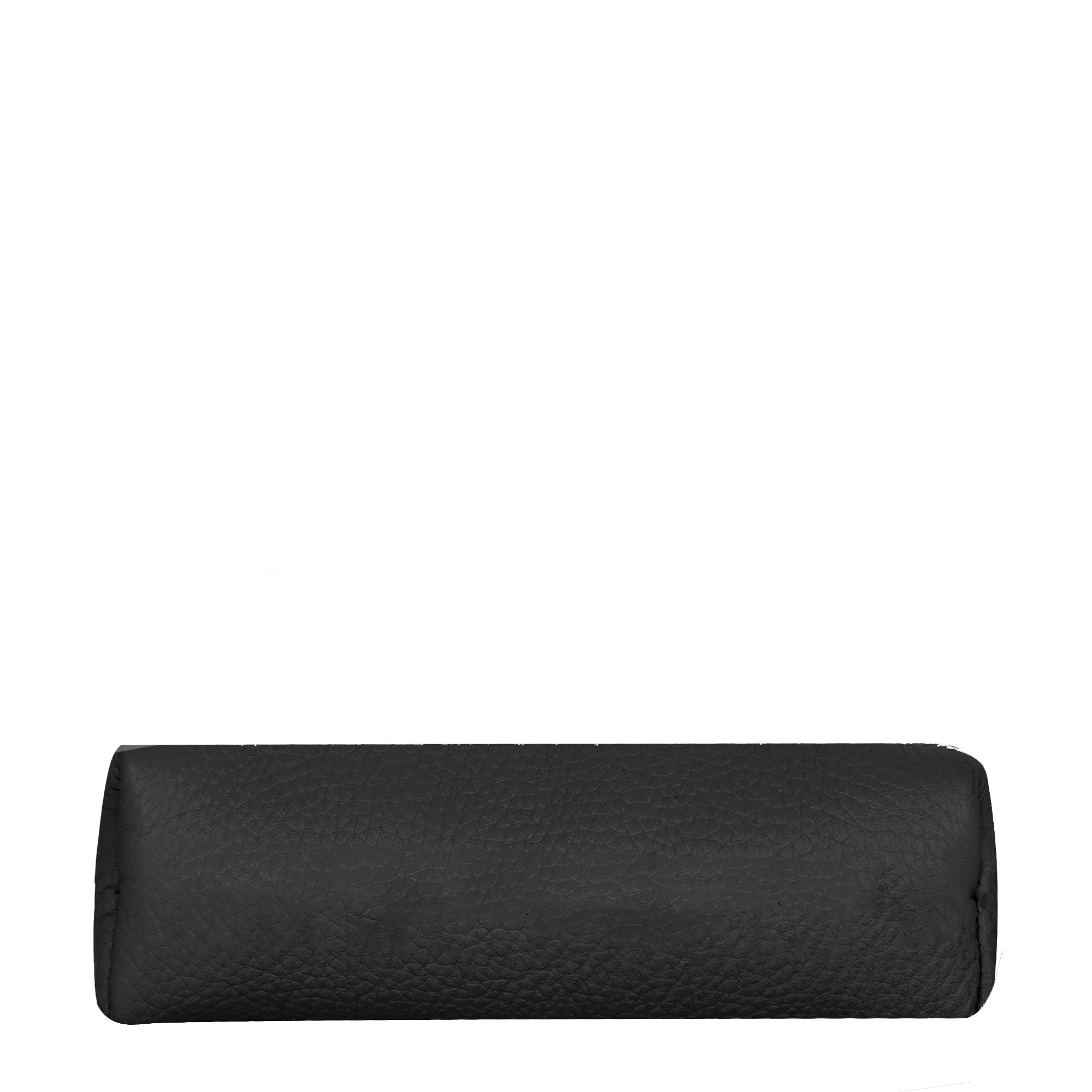 Premium Leather Fanny Sling Bag For Women Men Chest Pack Crossbody Shoulder Belt Bags Travel-Black