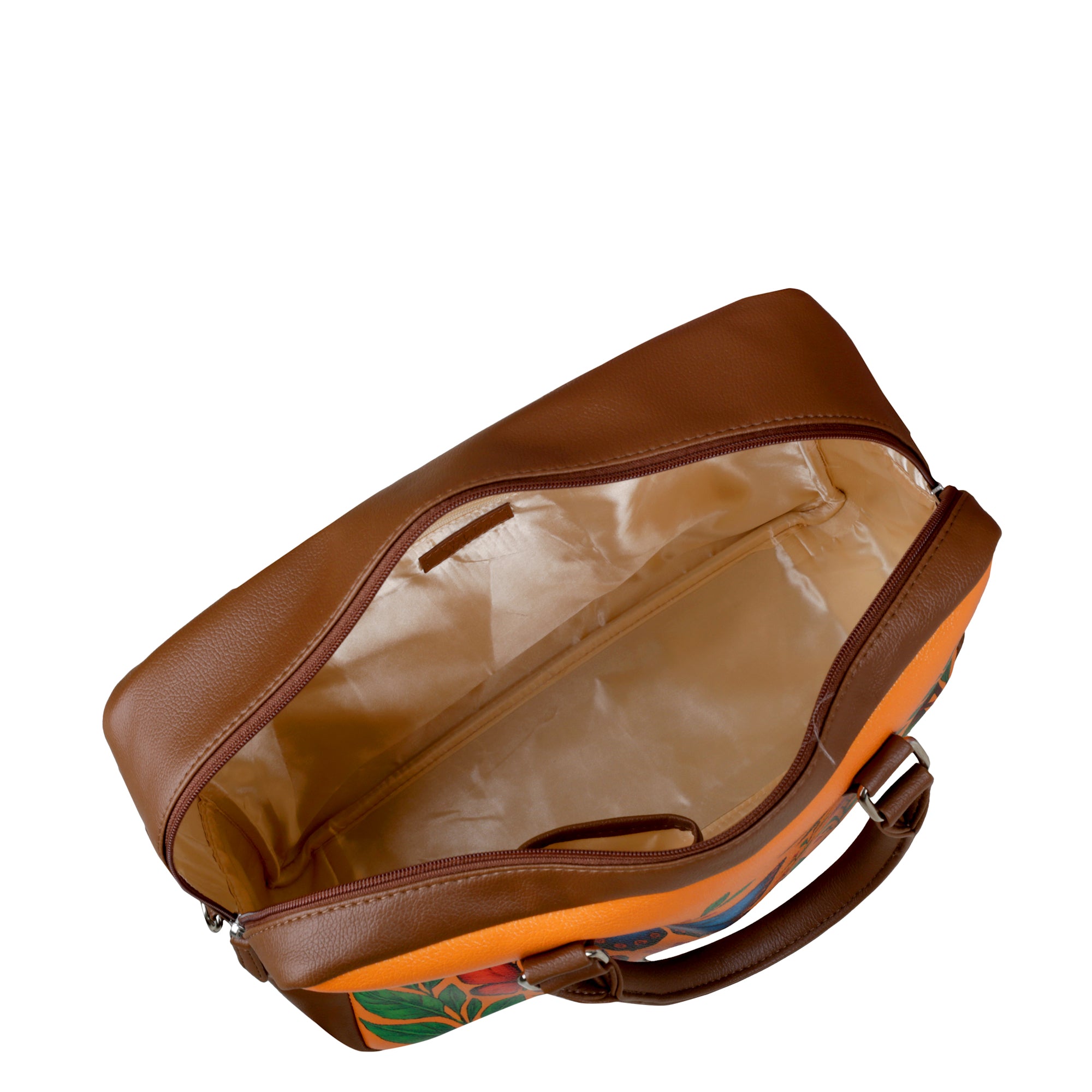 Women's Leather Crossbody Bag with Top Handle – Versatile Printed Shoulder, Tote & Business Handbag – Work, Travel & Daily Use