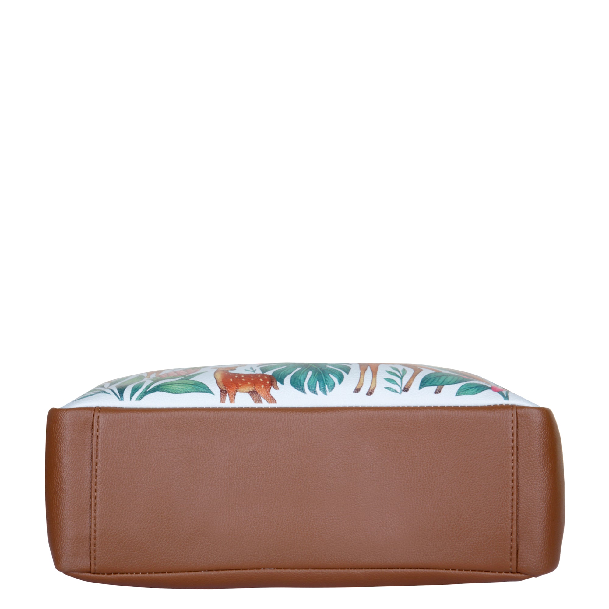 Women's Leather Crossbody Bag with Top Handle – Versatile Printed Shoulder, Tote & Business Handbag – Work, Travel & Daily Use