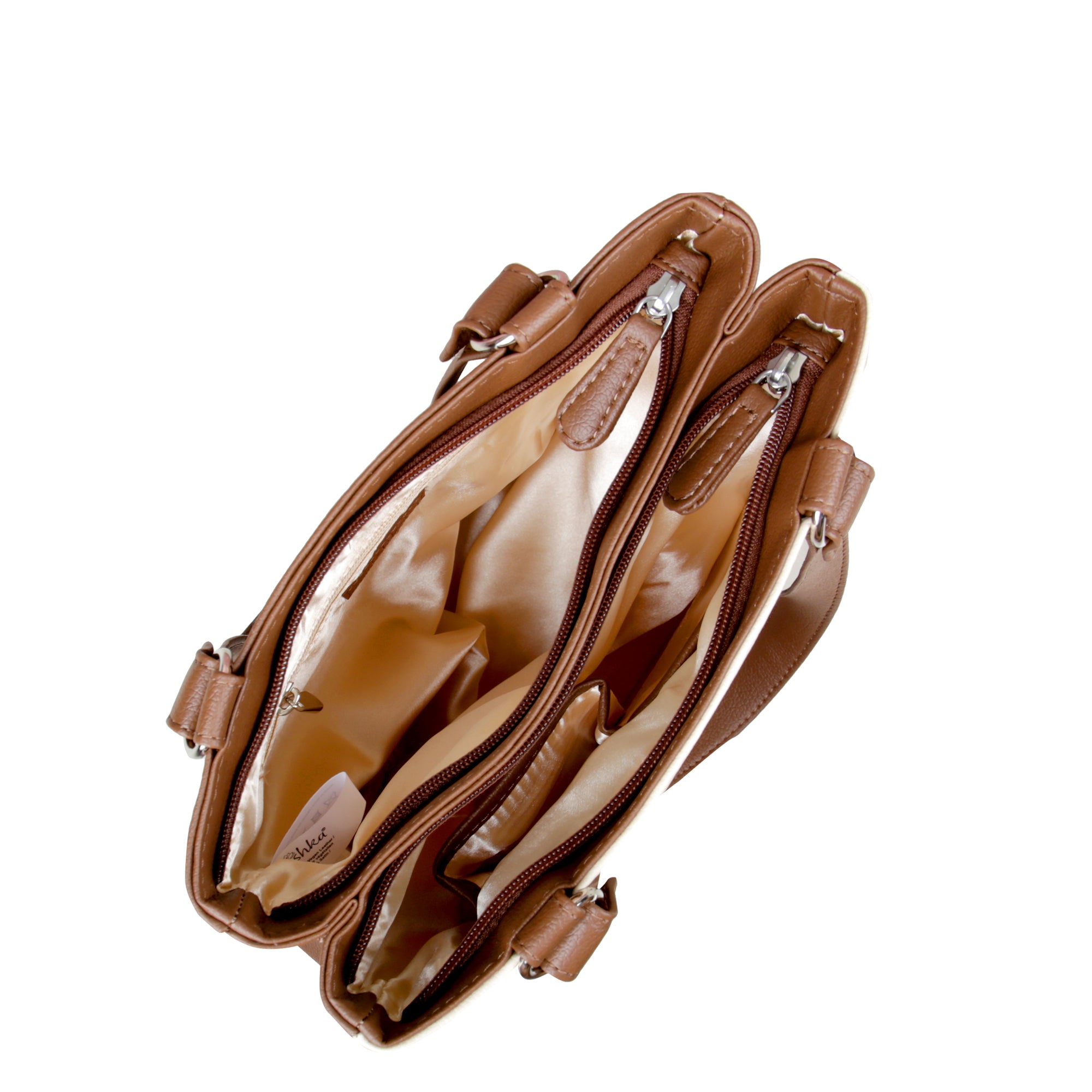 Women’s Printed Leather Tote Shoulder Bag – Multi-Compartment Handbag for Daily Use, Work & Travel