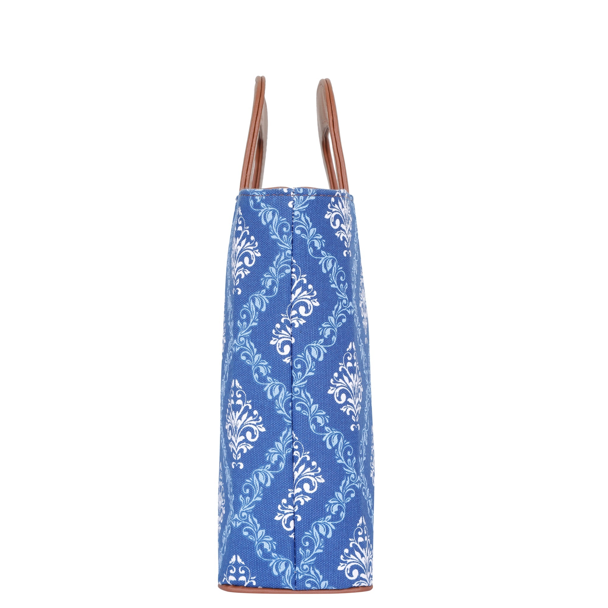 Sishka Blue Canvas Hand Bag – Women’s Stylish Tote Purse for Daily Use & Office