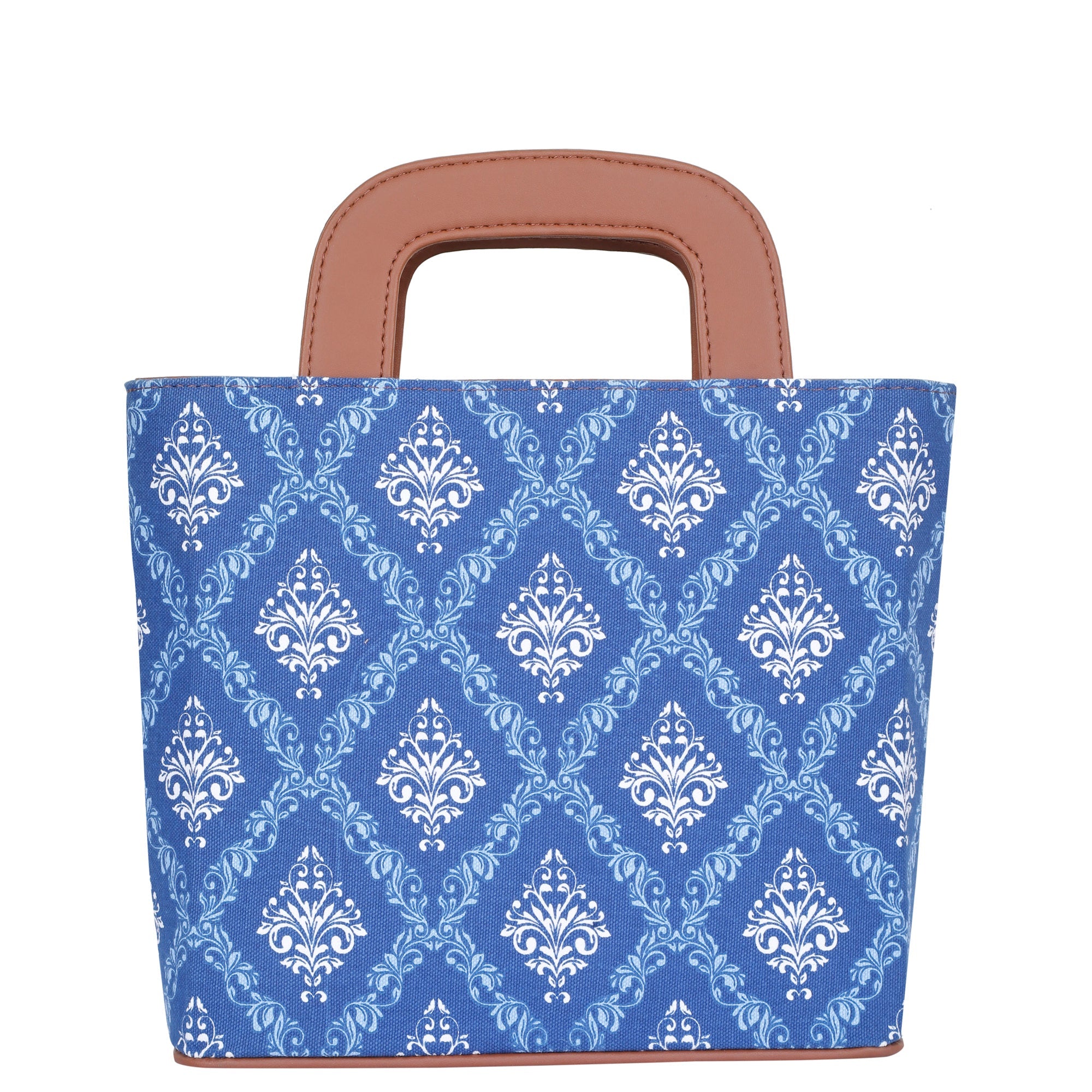 Sishka Blue Canvas Hand Bag – Women’s Stylish Tote Purse for Daily Use & Office