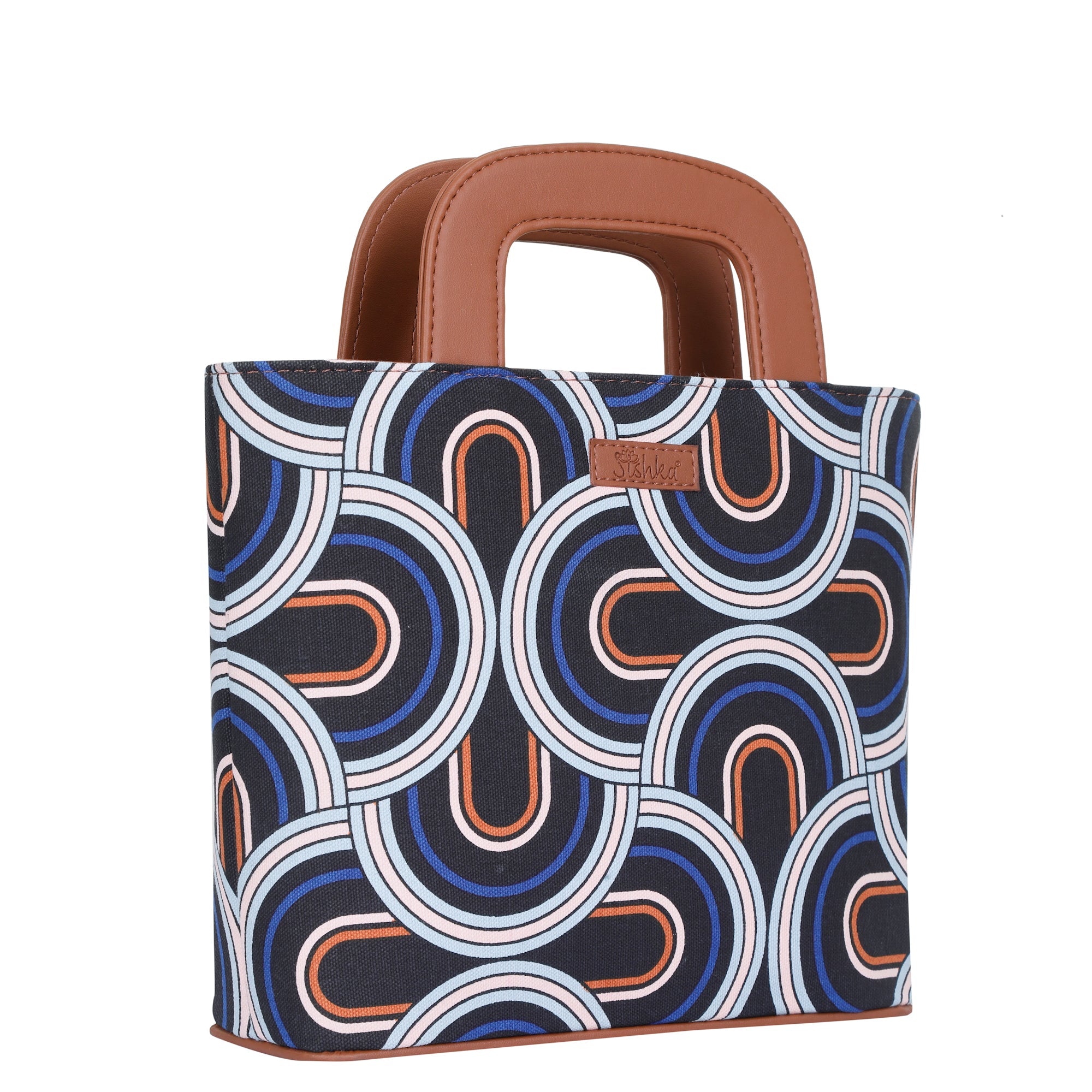 Sishka Abstract Print Hand Bag –Shoulder Tote Bags for Women - Travel, Daily Use