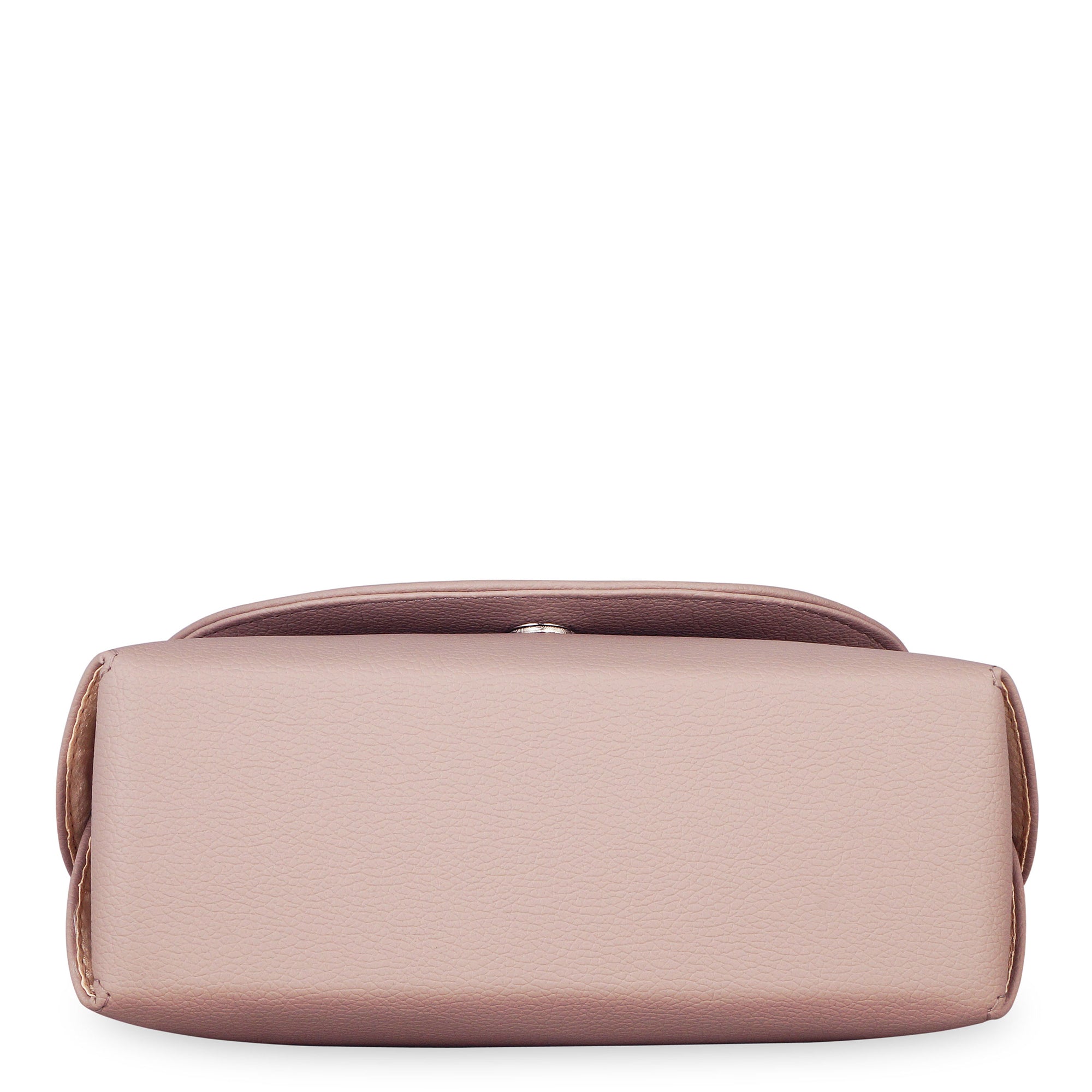 Mauve Vegan Leather Crossbody Sling Bag – Women’s Chain Strap Shoulder Handbag