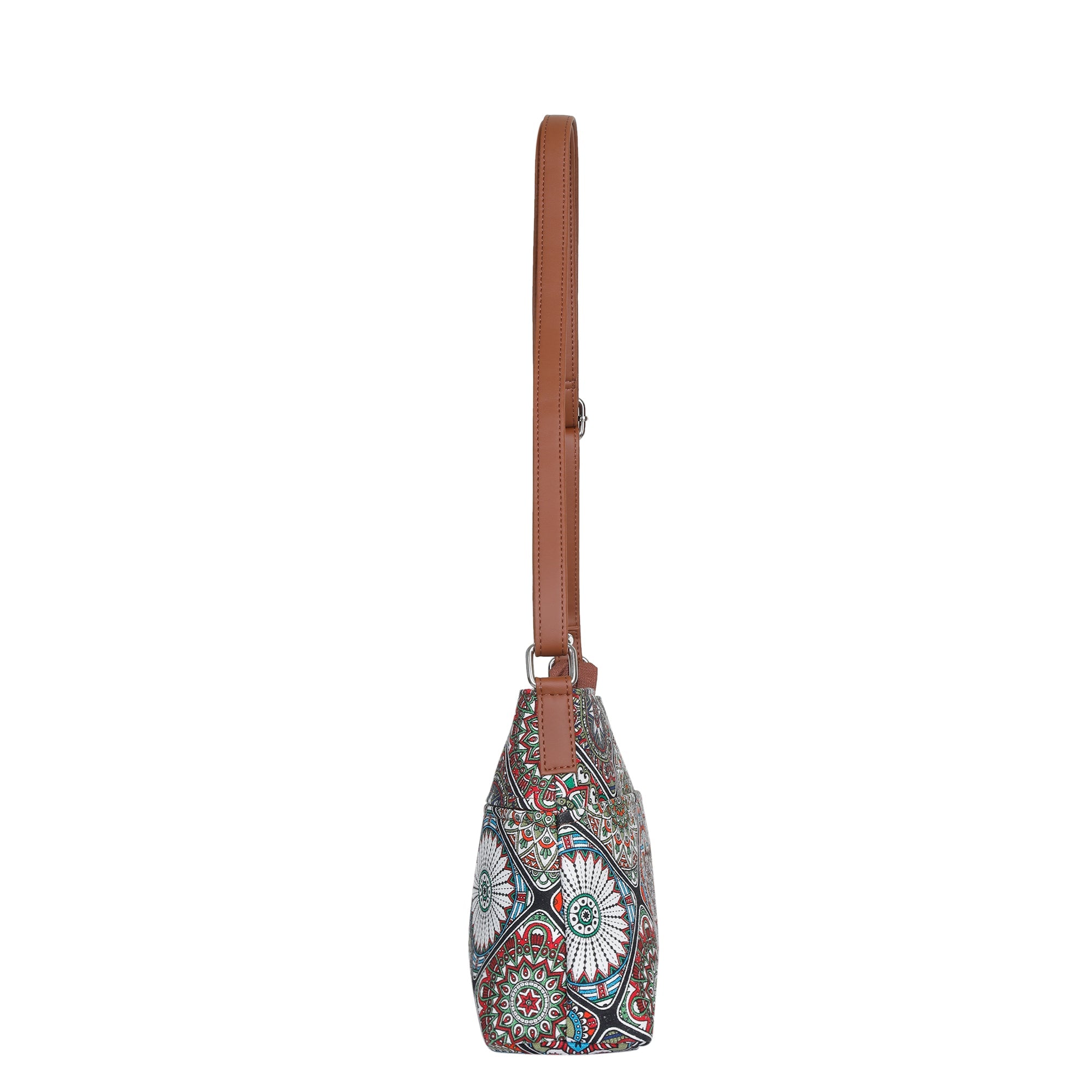 Sishka Multicolour Crossbody Sling Bag – Canvas Purse with Strap for Daily Use