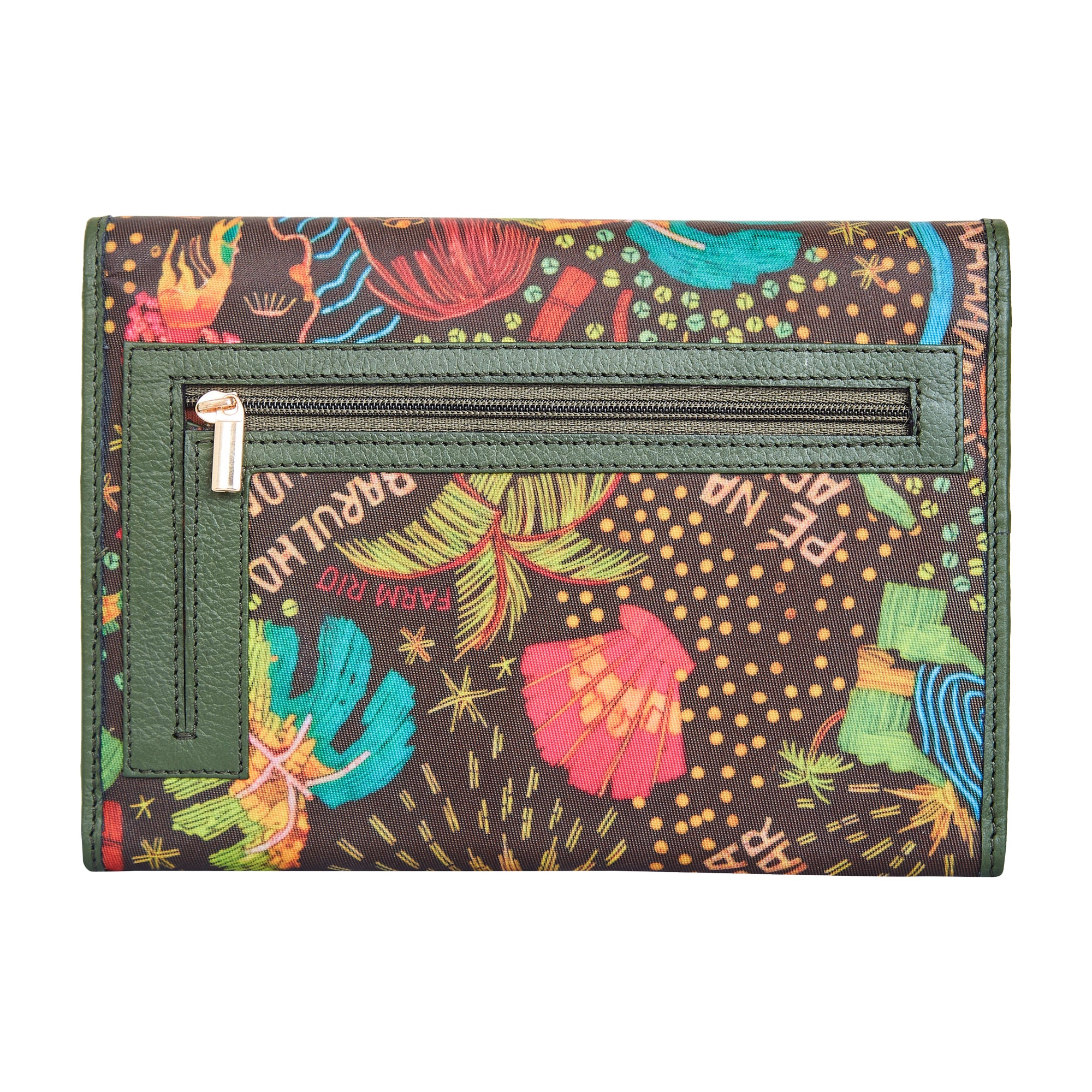 Coastal Style Trifold Wallet and Leather Organizer for Women