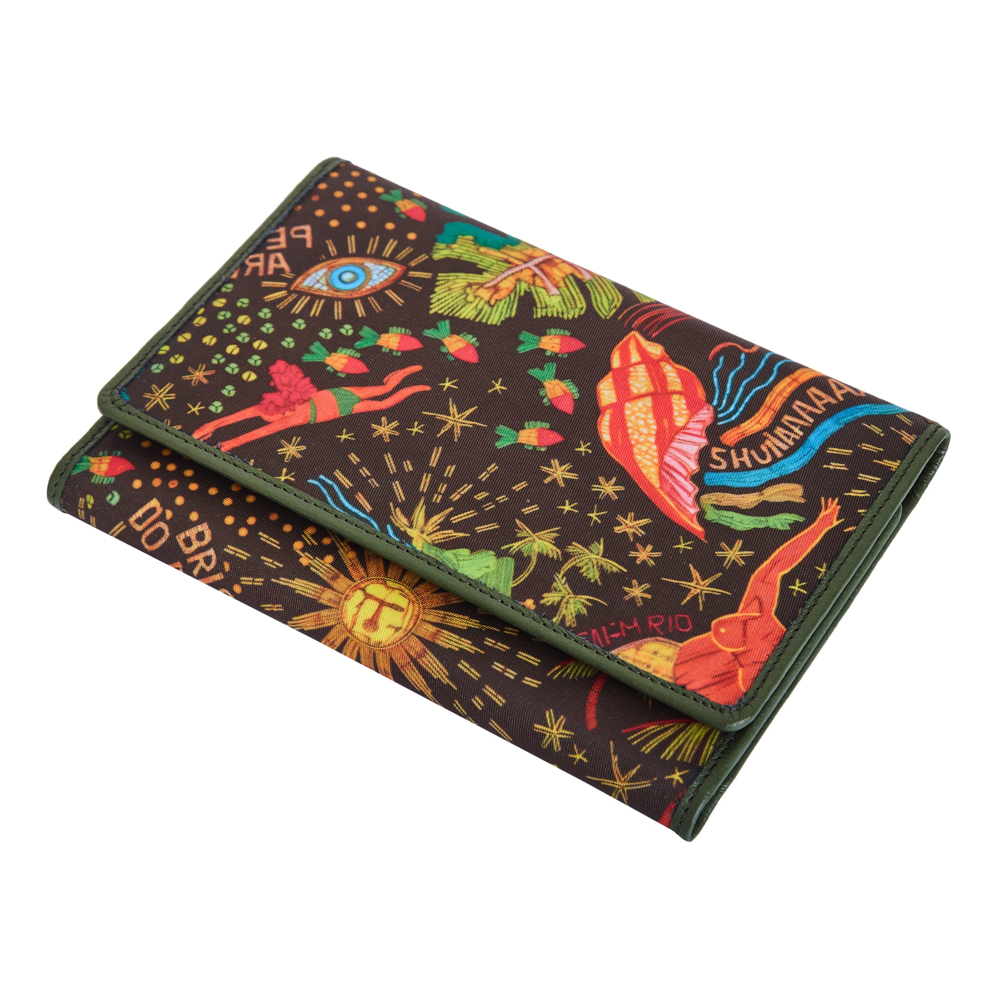 Coastal Style Trifold Wallet and Leather Organizer for Women