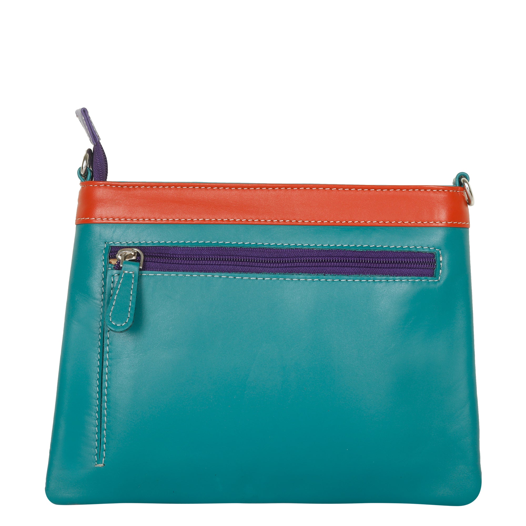 Genuine Leather Women’s Crossbody Sling Bag – Multicolour Shoulder Purse– Ladies Travel Bag for Work, Shopping & Casual Outings