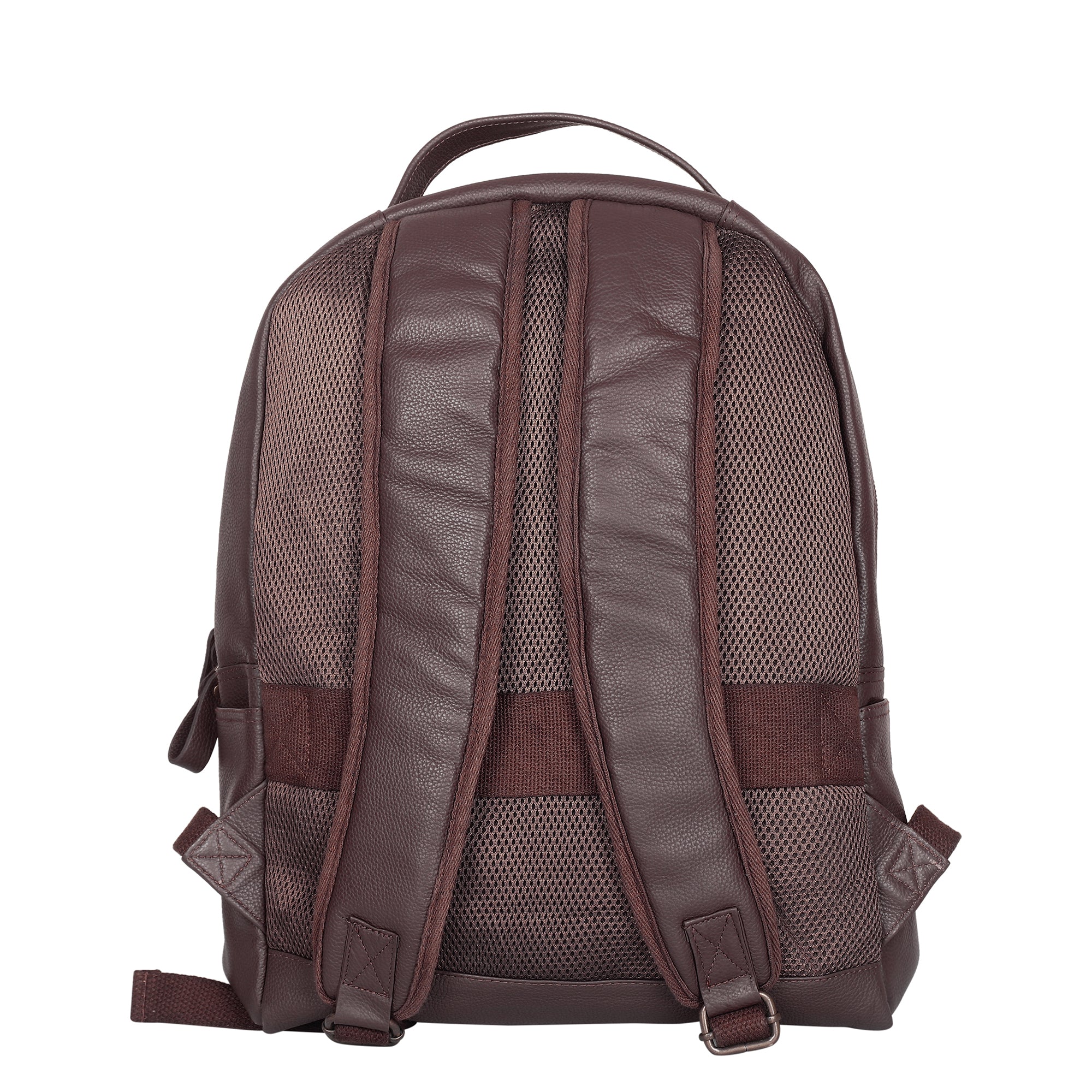 Genuine Leather Brown Backpack |16" H Travel Backpack for Women & Men | Multipurpose Daypack- Business, Office, Work, Gifting