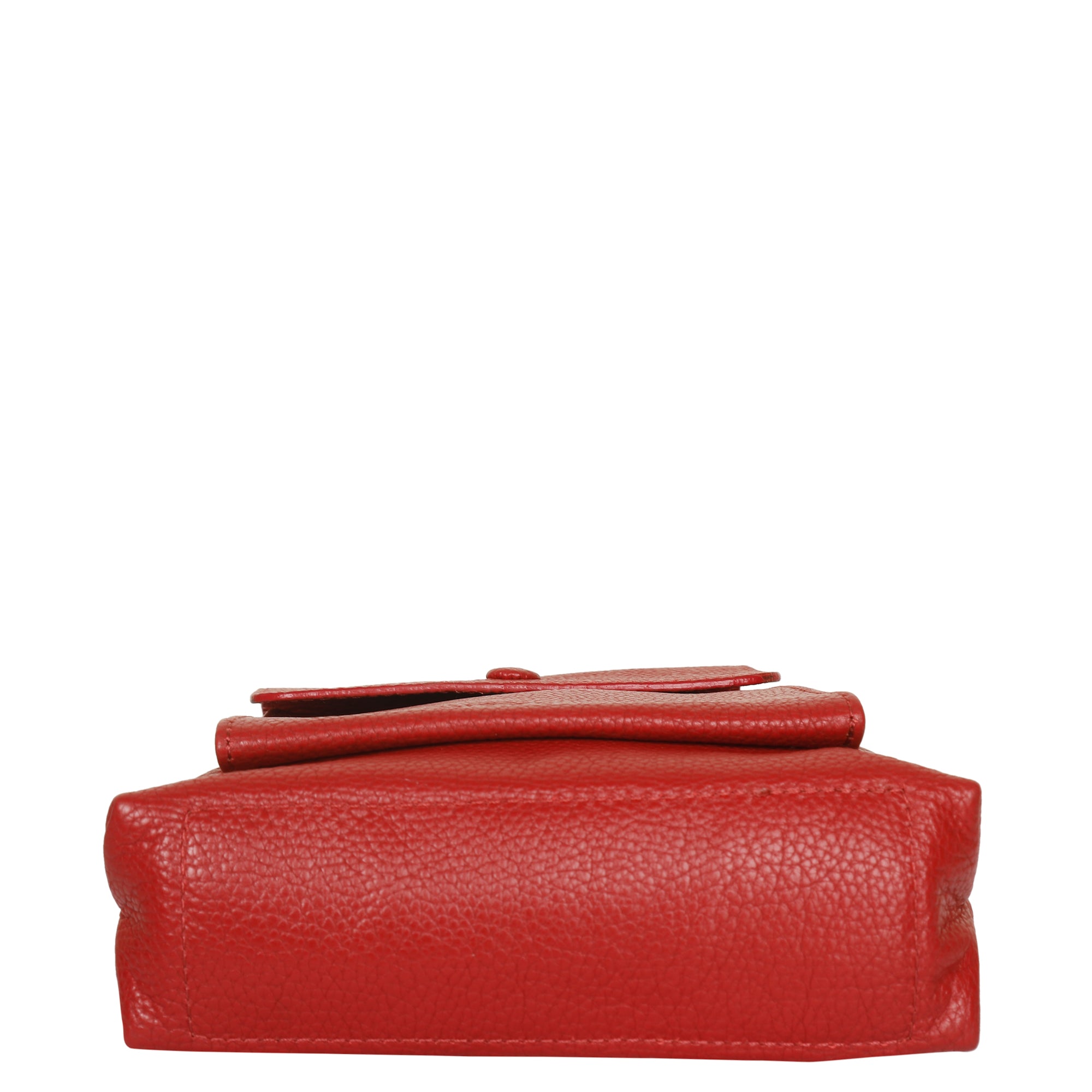 Leather Crossbody Shoulder Bag for Men & Women – Stylish Sling Messenger Bag for Work, Business, Travel & Everyday Use- Red