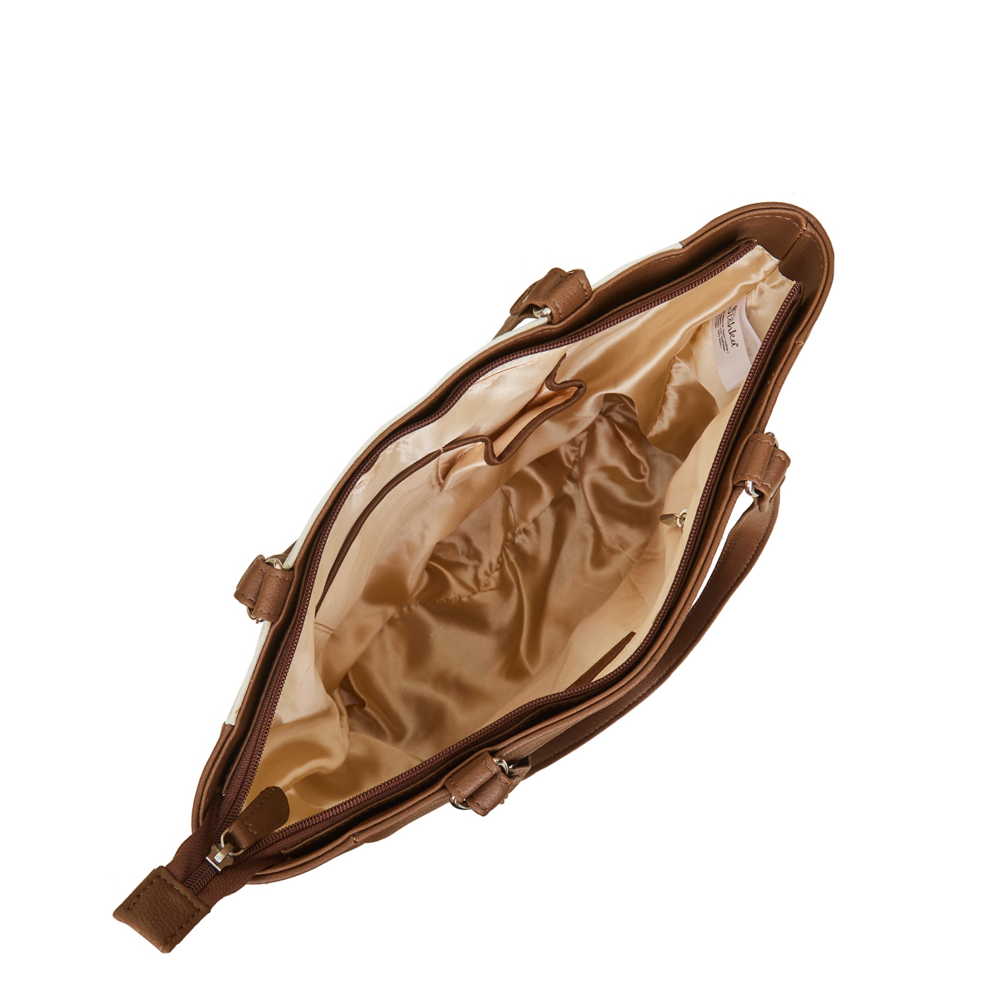 Genuine Leather Ladies' Shoulder Tote Bag– Printed Top Handle Handbag for Women – Work, Travel & Daily Use