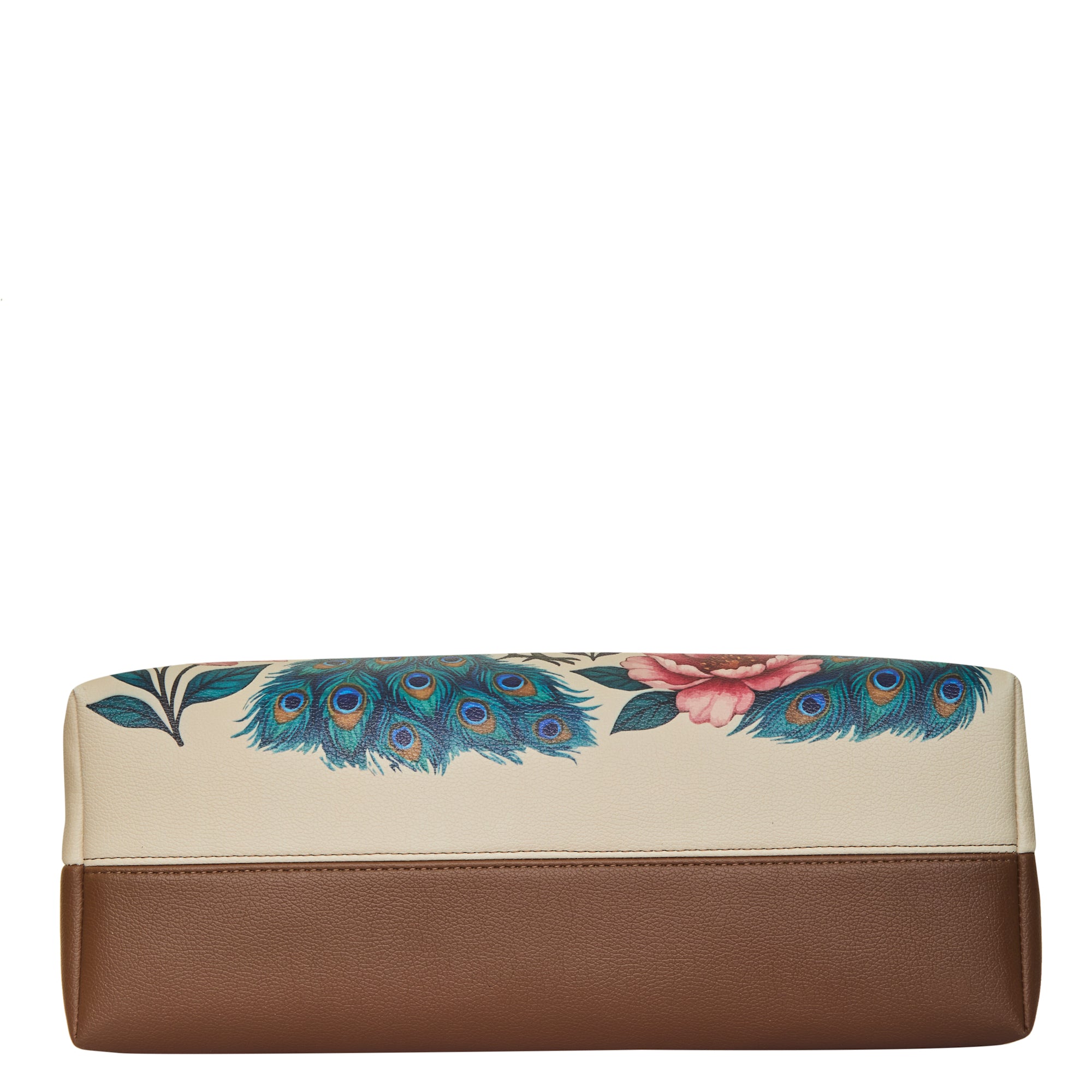 Genuine Leather Printed Carryall Tote for Women – Stylish Shoulder, Top Handle & Handbag for Ladies – Office, Work, Travel & Daily Use