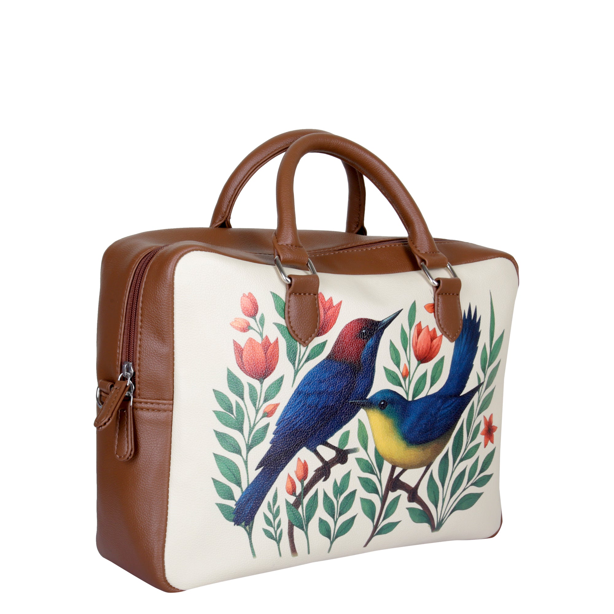 Women's Leather Crossbody Bag with Top Handle – Versatile Printed  Shoulder, Tote & Business Handbag – Work, Travel & Daily Use