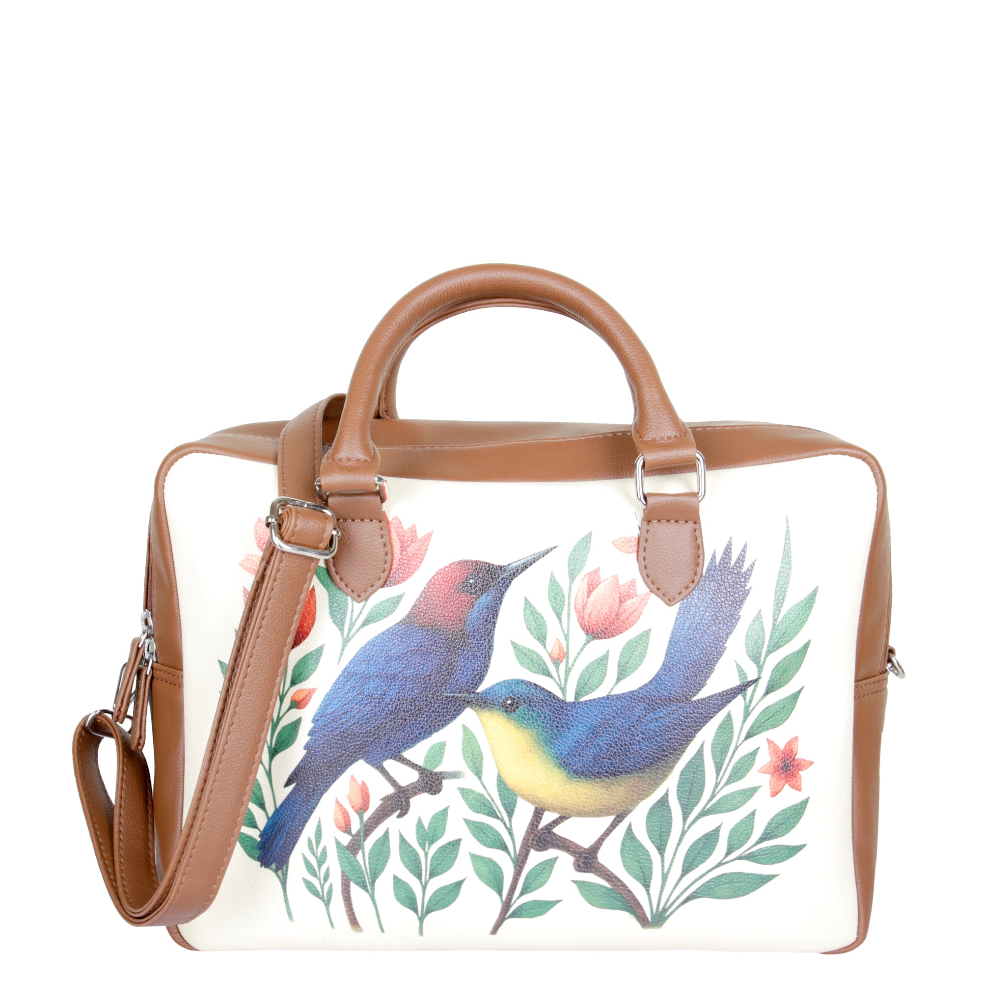 Women's Leather Crossbody Bag with Top Handle – Versatile Printed  Shoulder, Tote & Business Handbag – Work, Travel & Daily Use