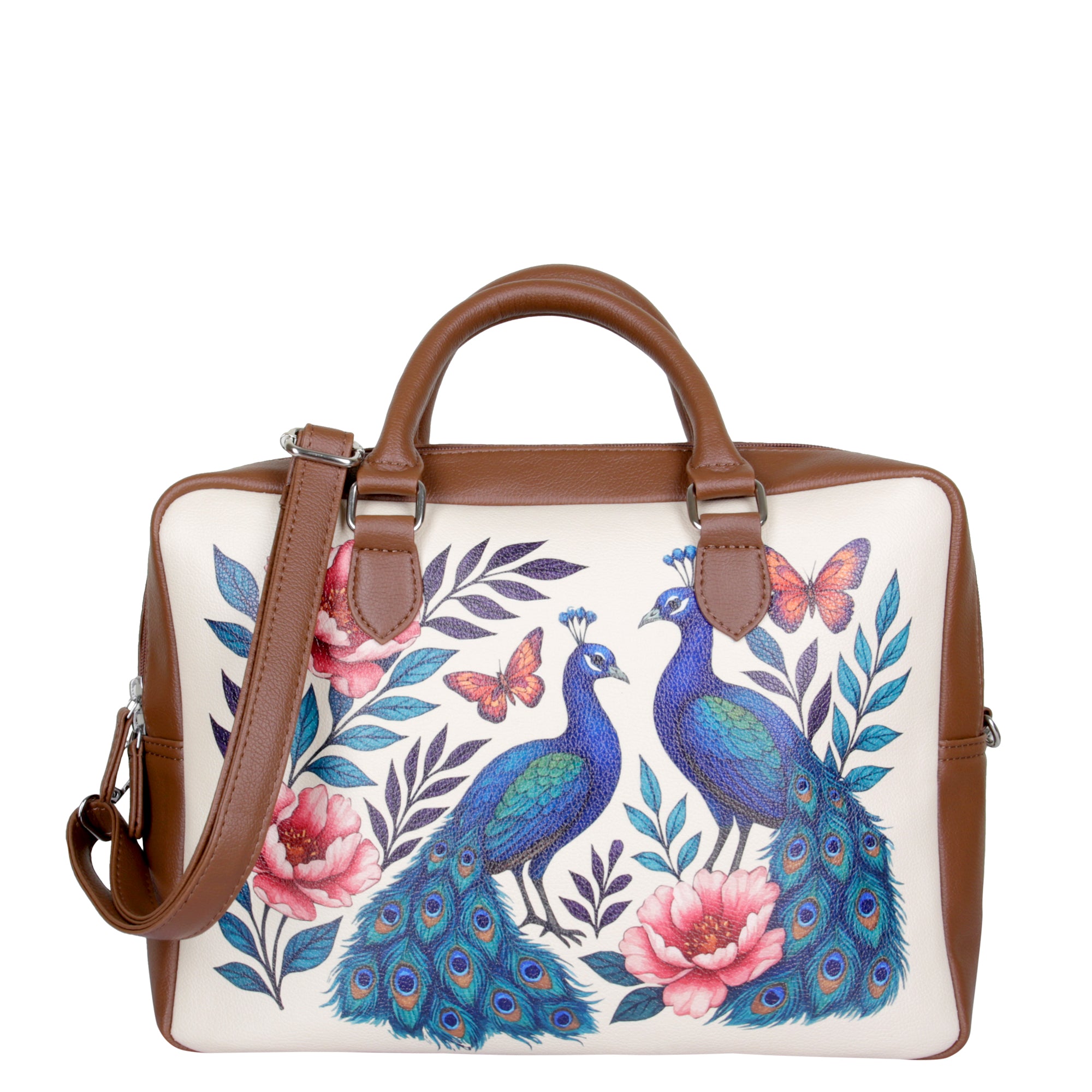 Women's Leather Crossbody Bag with Top Handle – Versatile Printed  Shoulder, Tote & Business Handbag – Work, Travel & Daily Use