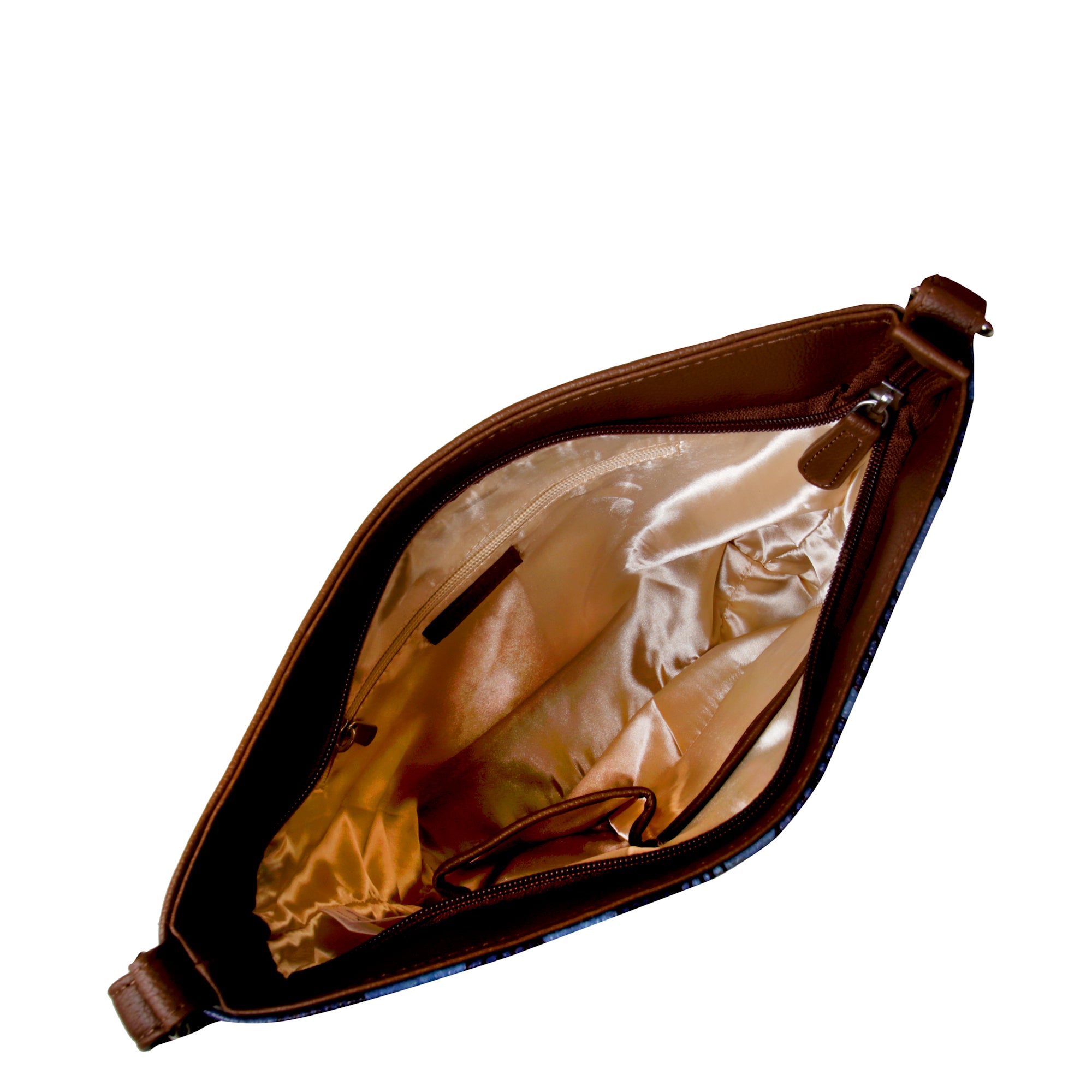 Printed Leather Crossbody Bag – Adjustable Sling & Over the Shoulder Bag for Women – Stylish Handbag & Travel Purse