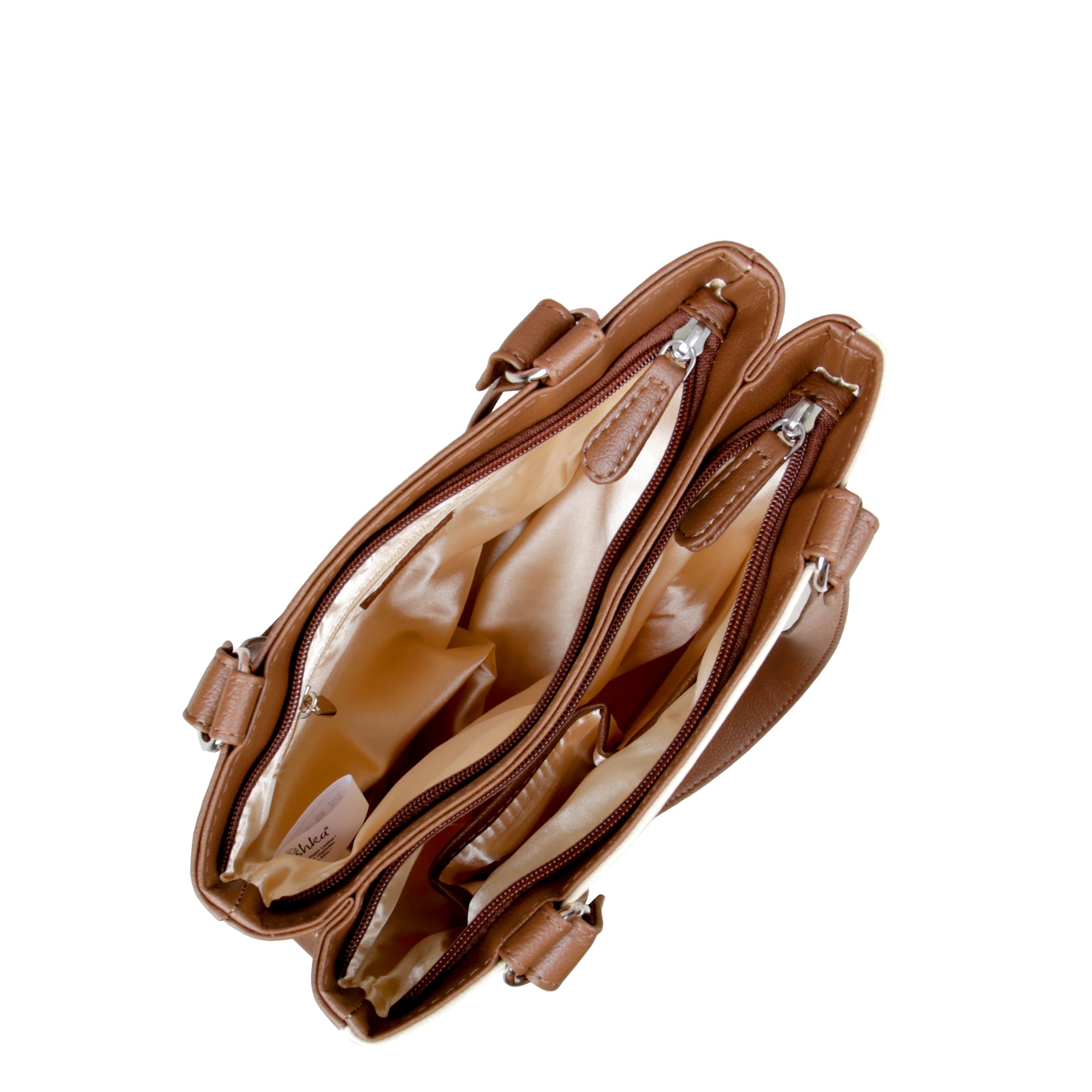 Women’s Printed Leather Tote Shoulder Bag – Multi-Compartment Handbag for Daily Use, Work & Travel