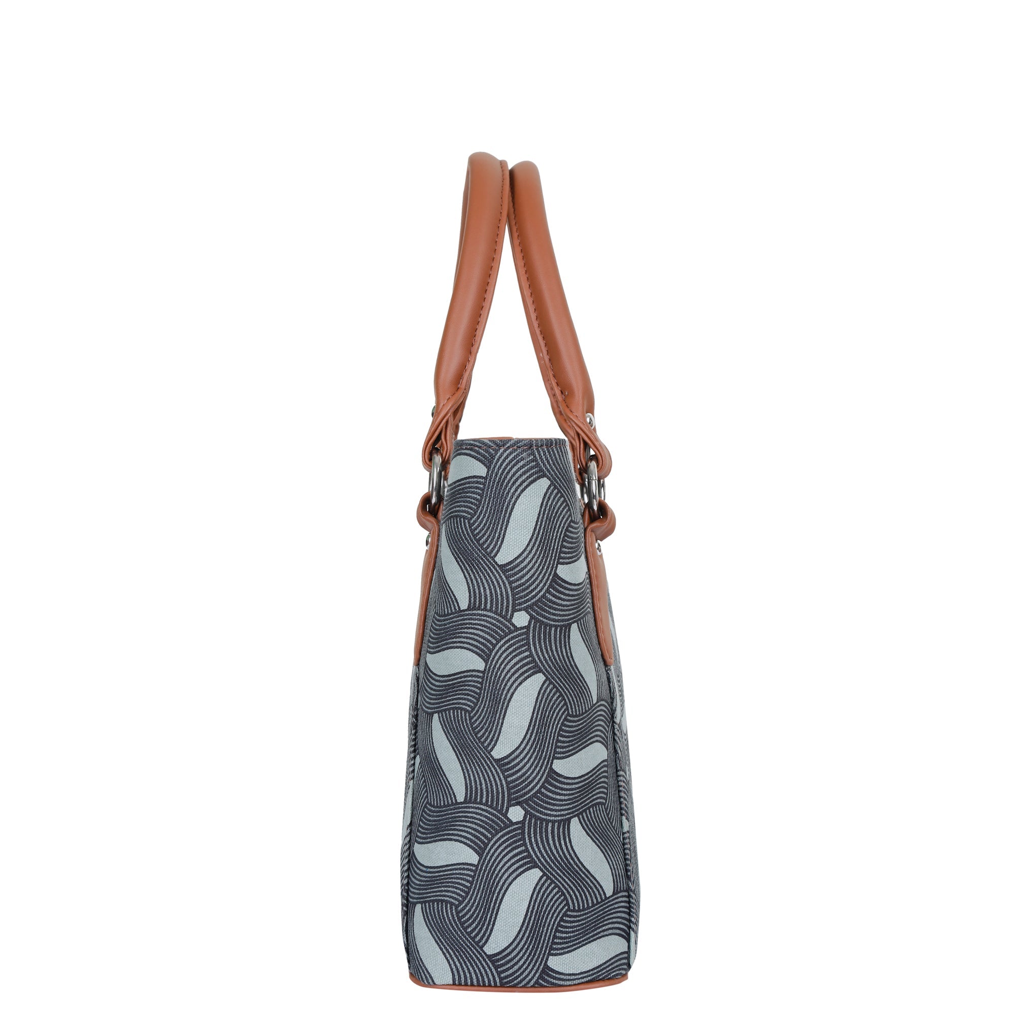 Sishka Olive Green Hand Bag – Canvas Satchel Purse for Women’s Everyday Use
