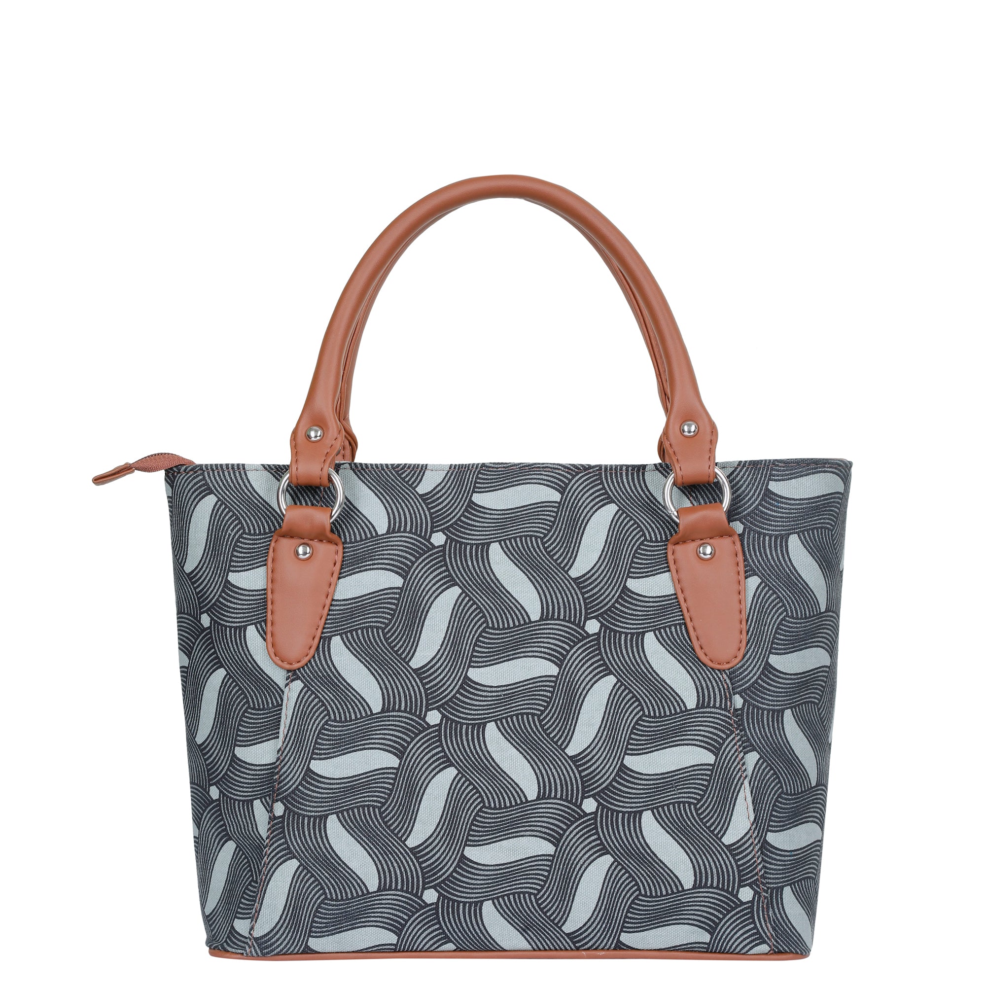 Sishka Olive Green Hand Bag – Canvas Satchel Purse for Women’s Everyday Use