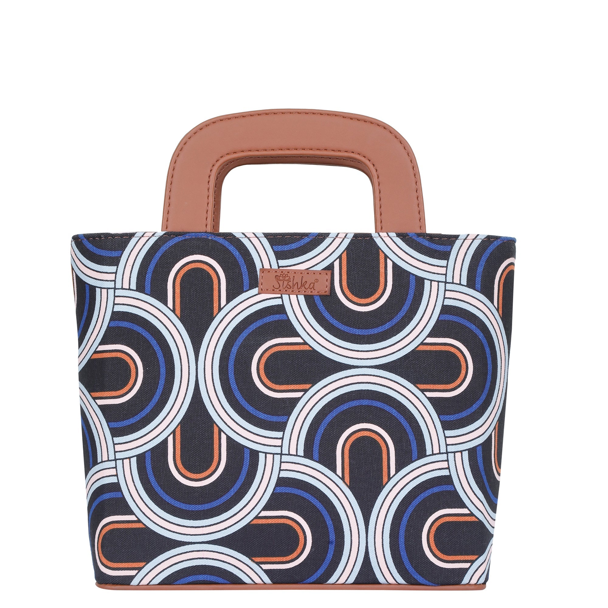 Sishka Abstract Print Hand Bag –Shoulder Tote Bags for Women - Travel, Daily Use