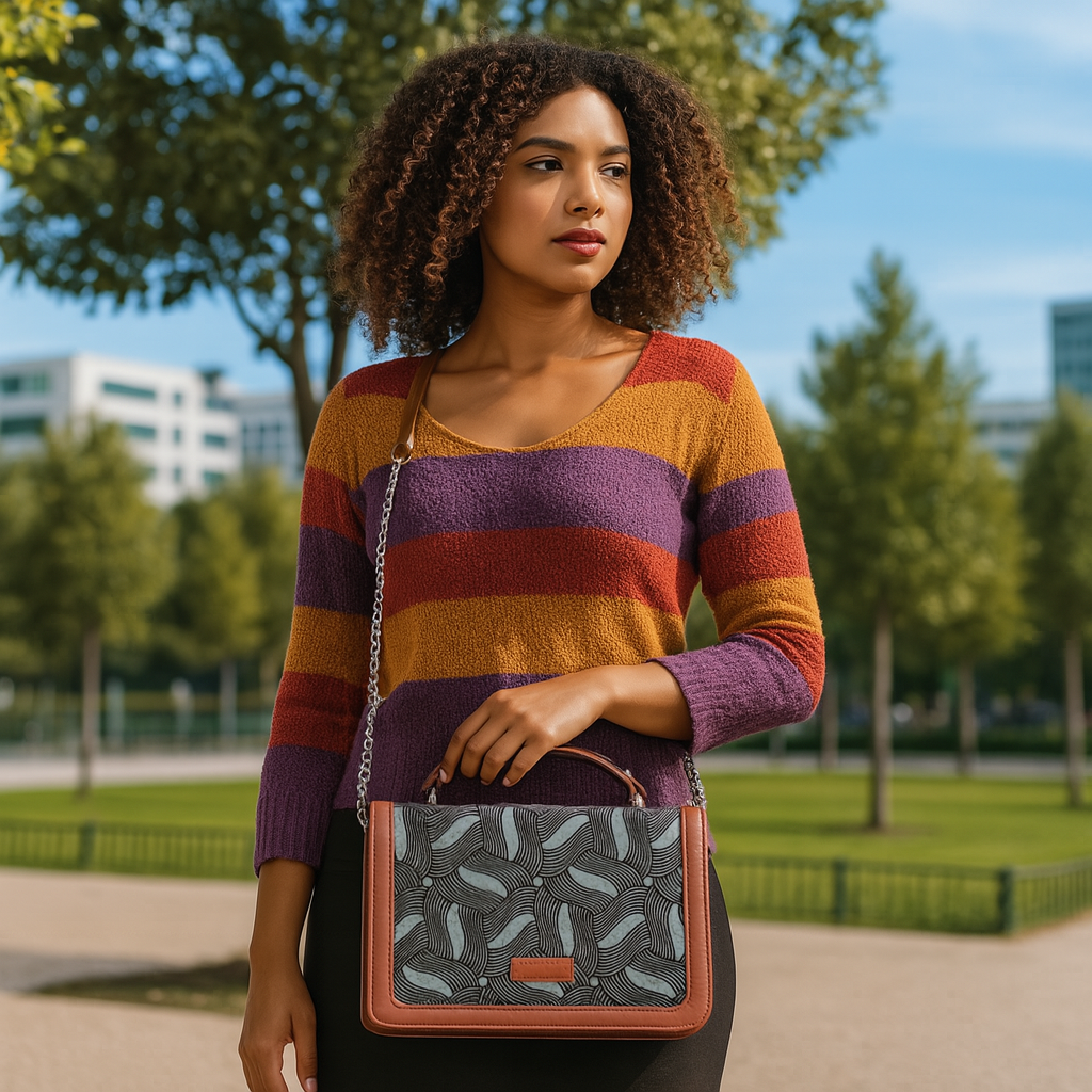Sishka Olive Green Crossbody Sling Bag – Canvas Shoulder Purse for Ladies