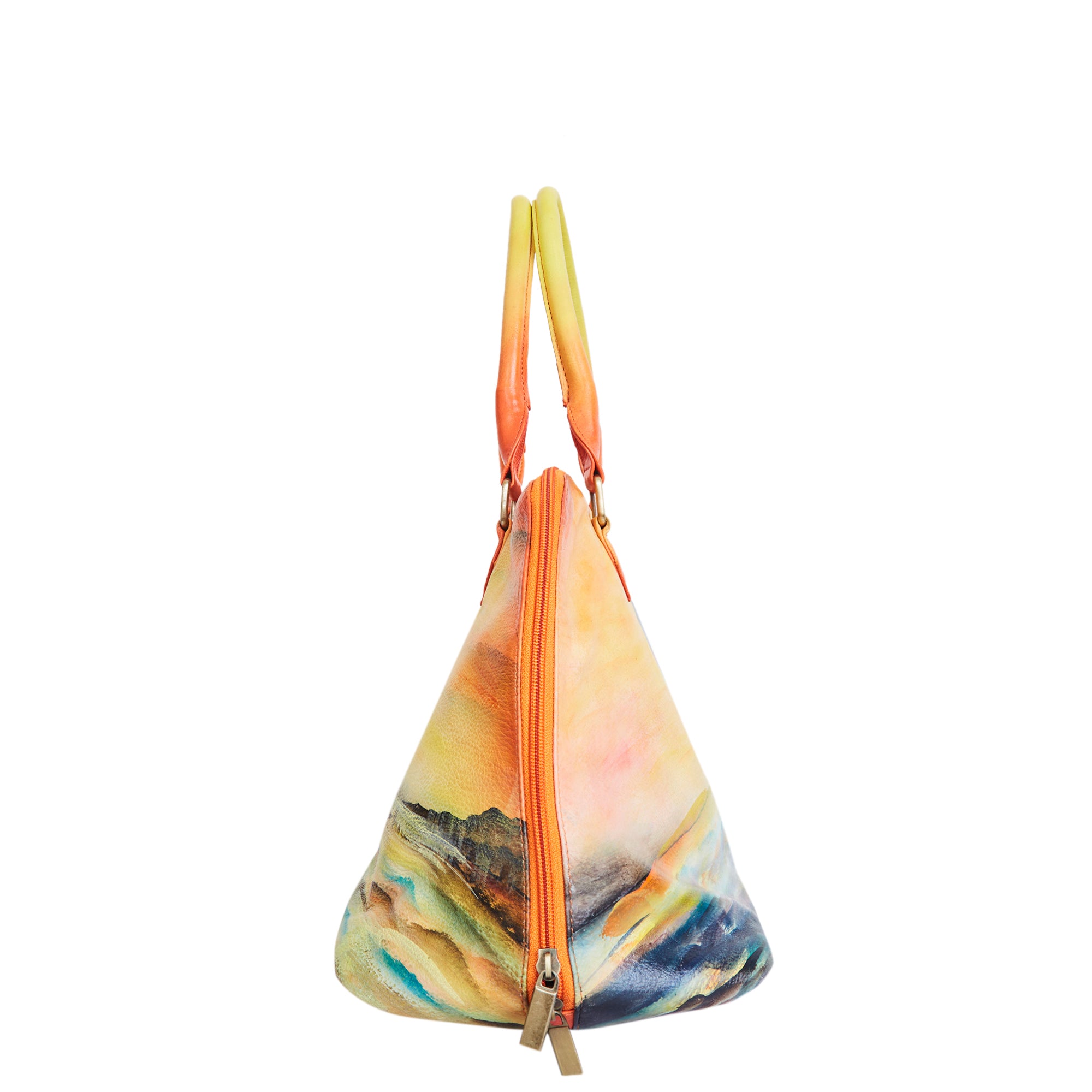 Handpainted Boat Art Carryall and Tote Bags